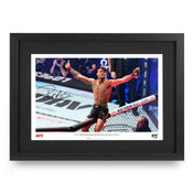 Diego Lopes Signed 'Celebrating' Photo UFC 295: Procházka vs Pereira