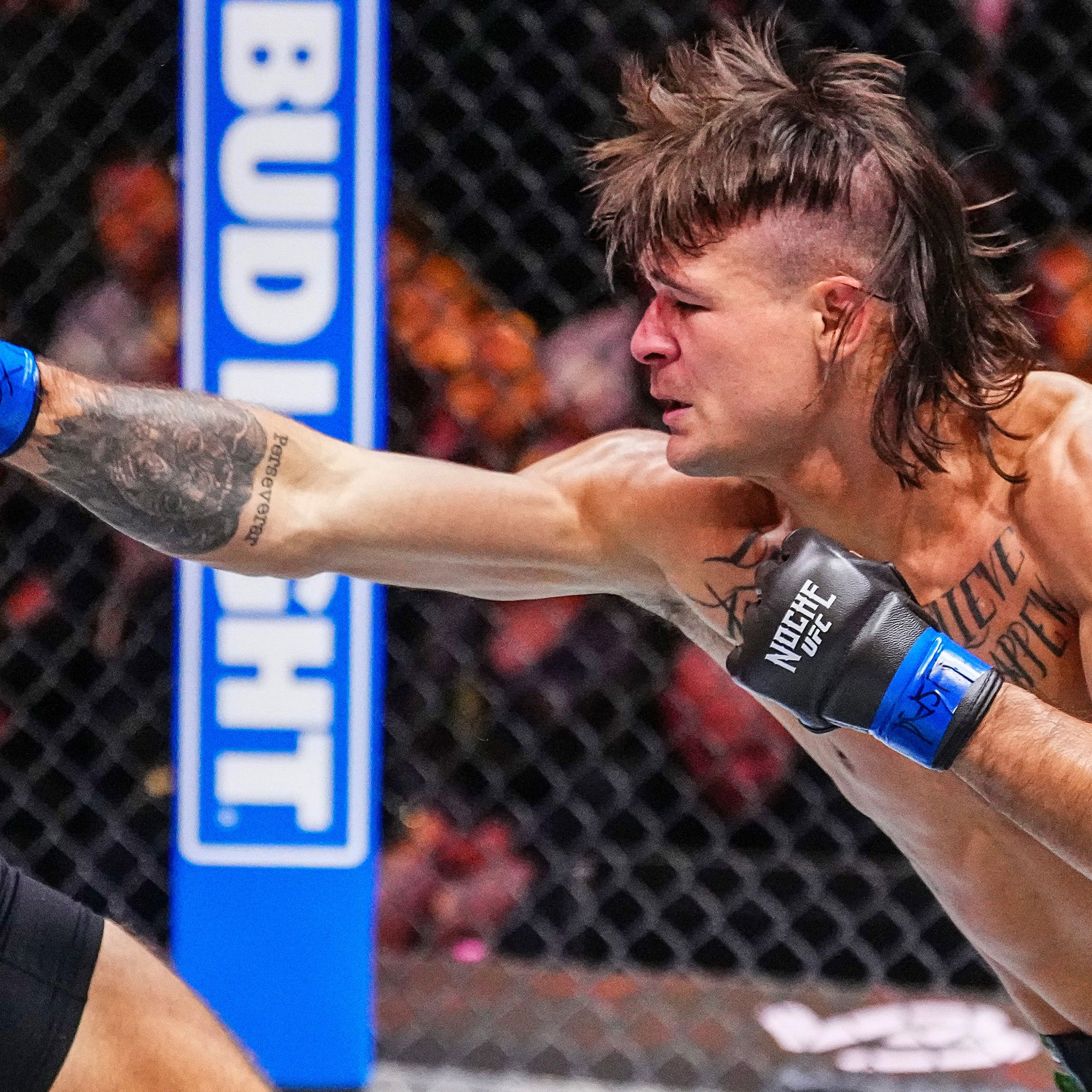 Diego Lopes Signed 'Punch' Photo UFC Noche: O’Malley vs Dvalishvili