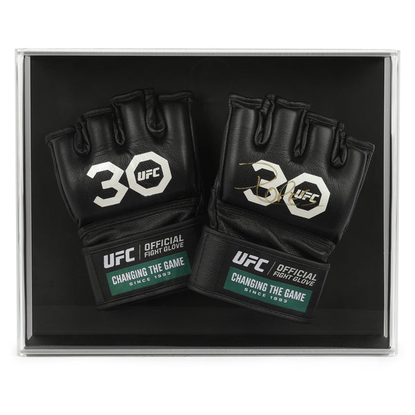 外箱訳ありUFC OFFICIAL FIGHT GLOVES Sサイズ 黒 Diego Lopes Signed Official UFC Fight Gloves - 30th Anniversary