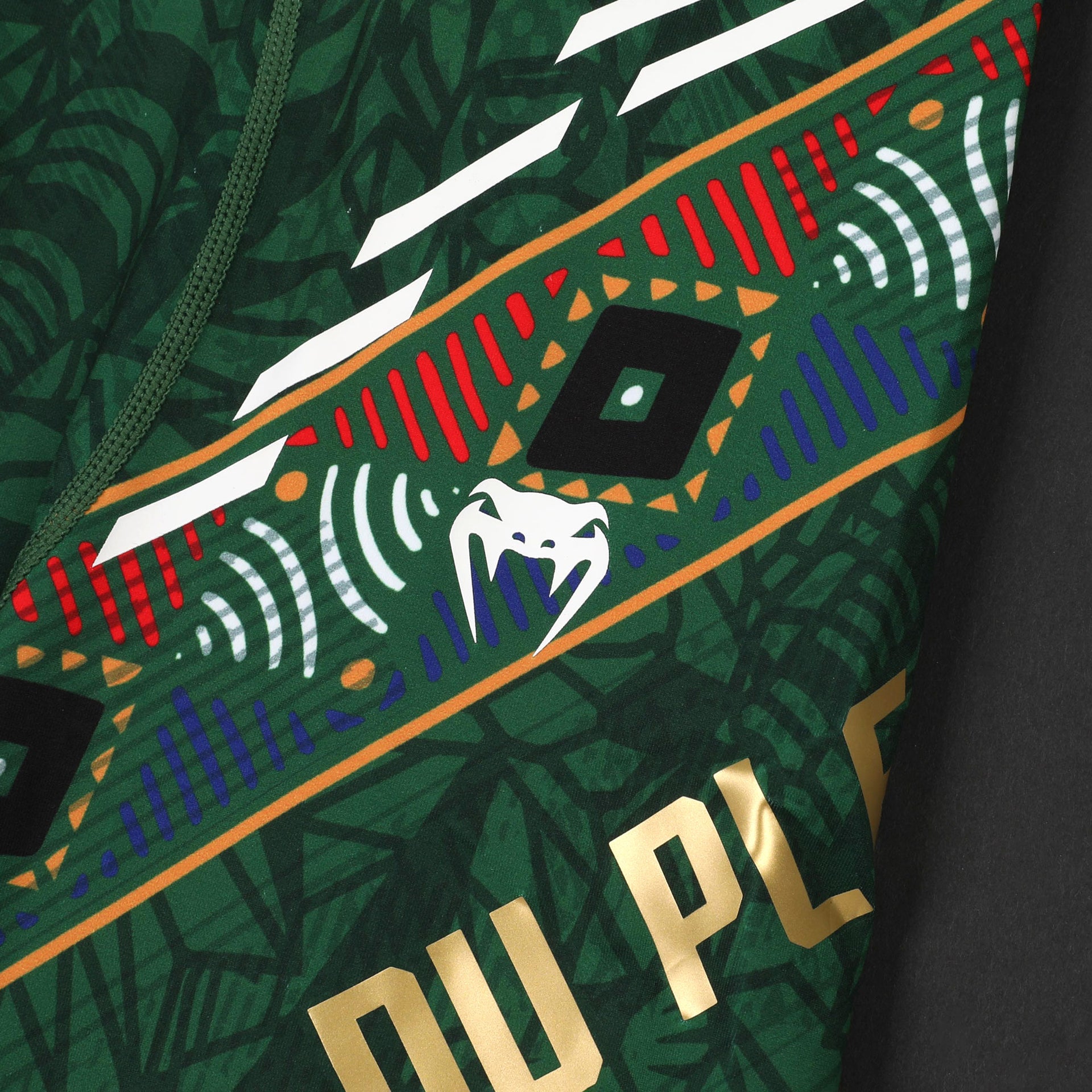 Dricus Du Plessis Limited Edition UFC 319 Venum Shorts & Canvas Display