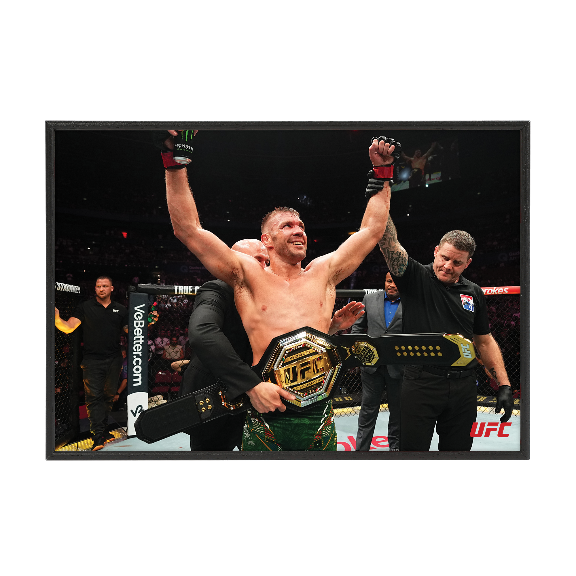 UFC 312: Du Plessis vs Strickland - Dricus Du Plessis Framed Print