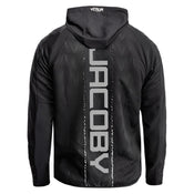 Dustin Jacoby Signed 1-of-1 Fight Worn Hoodie UFC Fight Night: Bautista vs Oliveira
