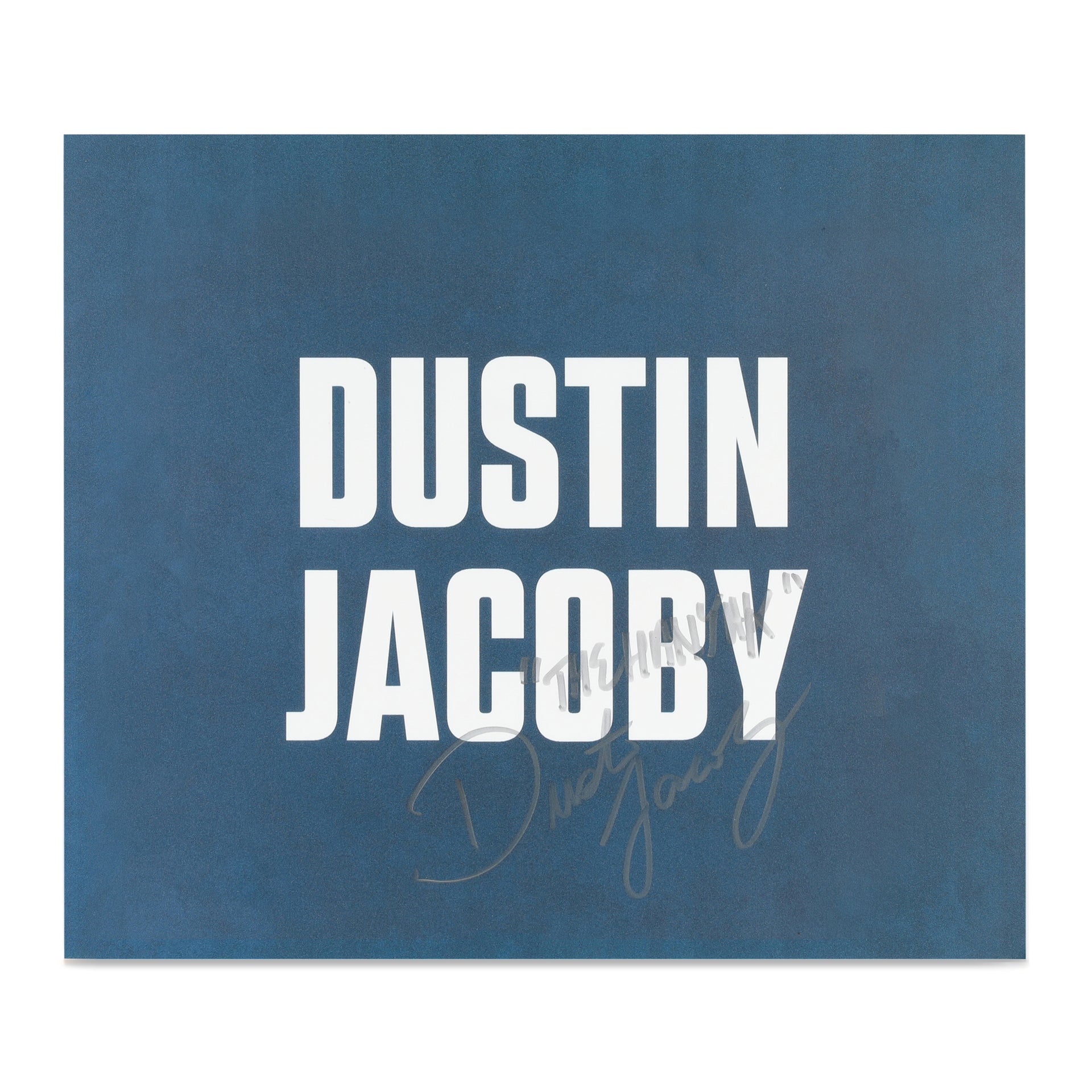 Dustin Jacoby Autographed UFC Freedom 250 Fan Fest Name Sign