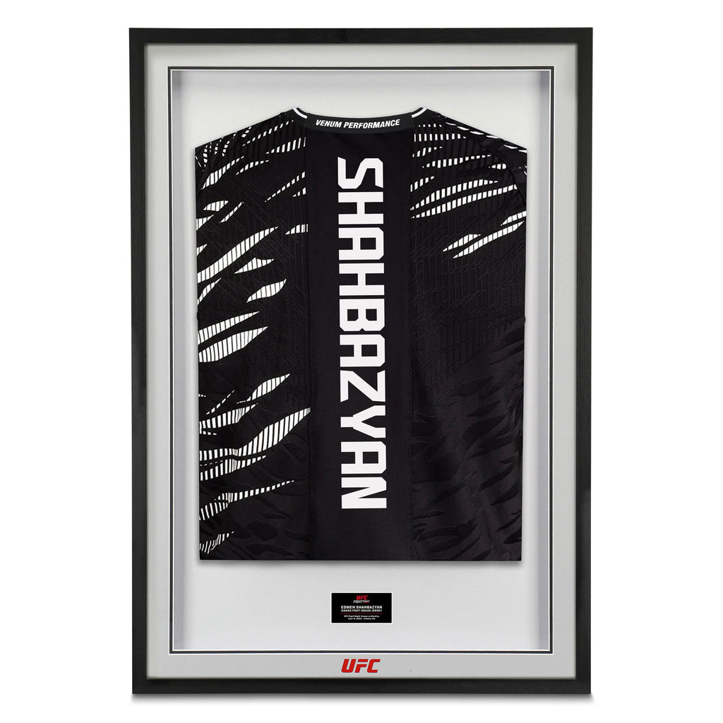 Edmen Shahbazyan Signed 1-of-1 Fight Issued Jersey UFC Fight Night: Usman vs Buckley