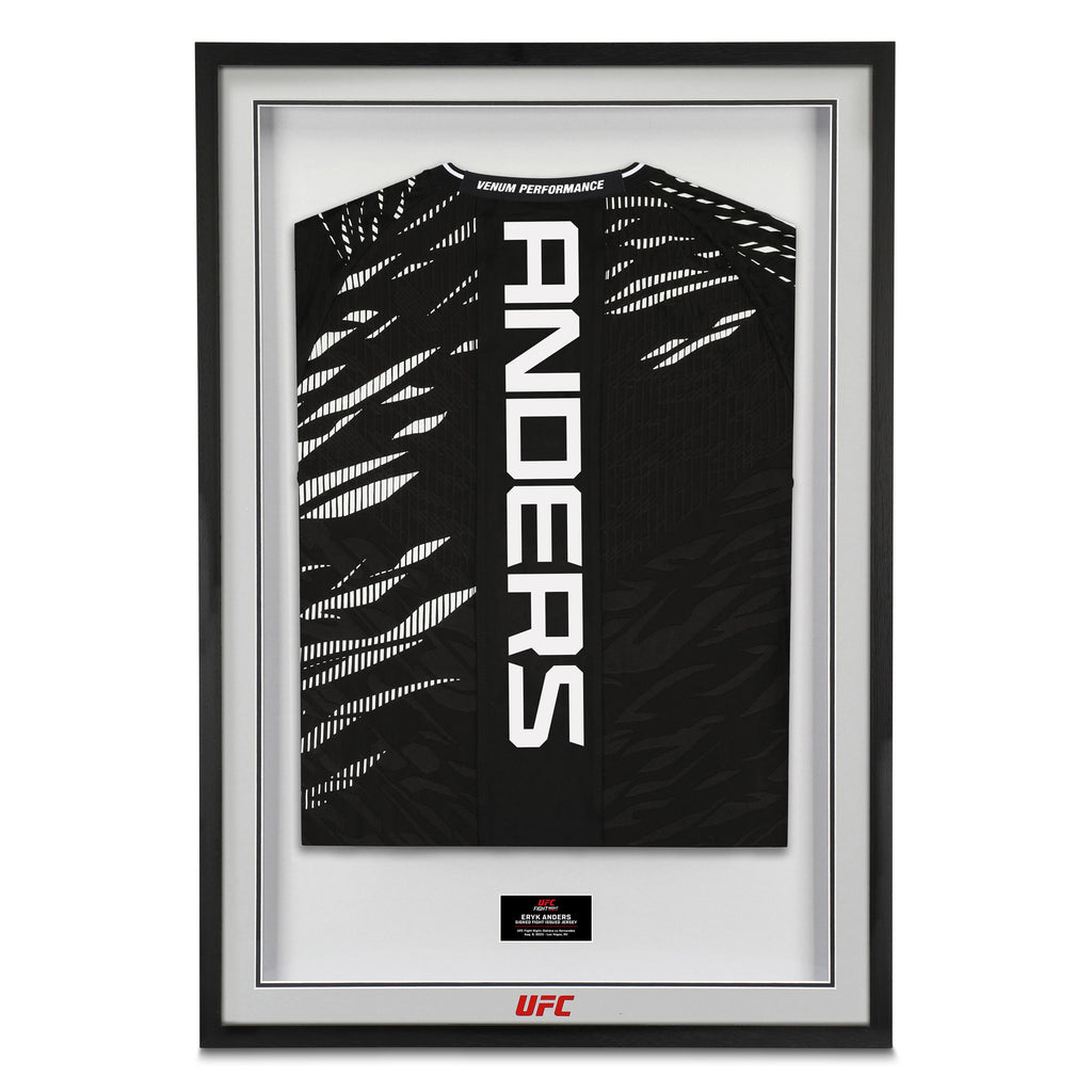 Eryk Anders Signed 1-of-1 Fight Worn Jersey UFC Fight Night: Dolidze vs Hernandez