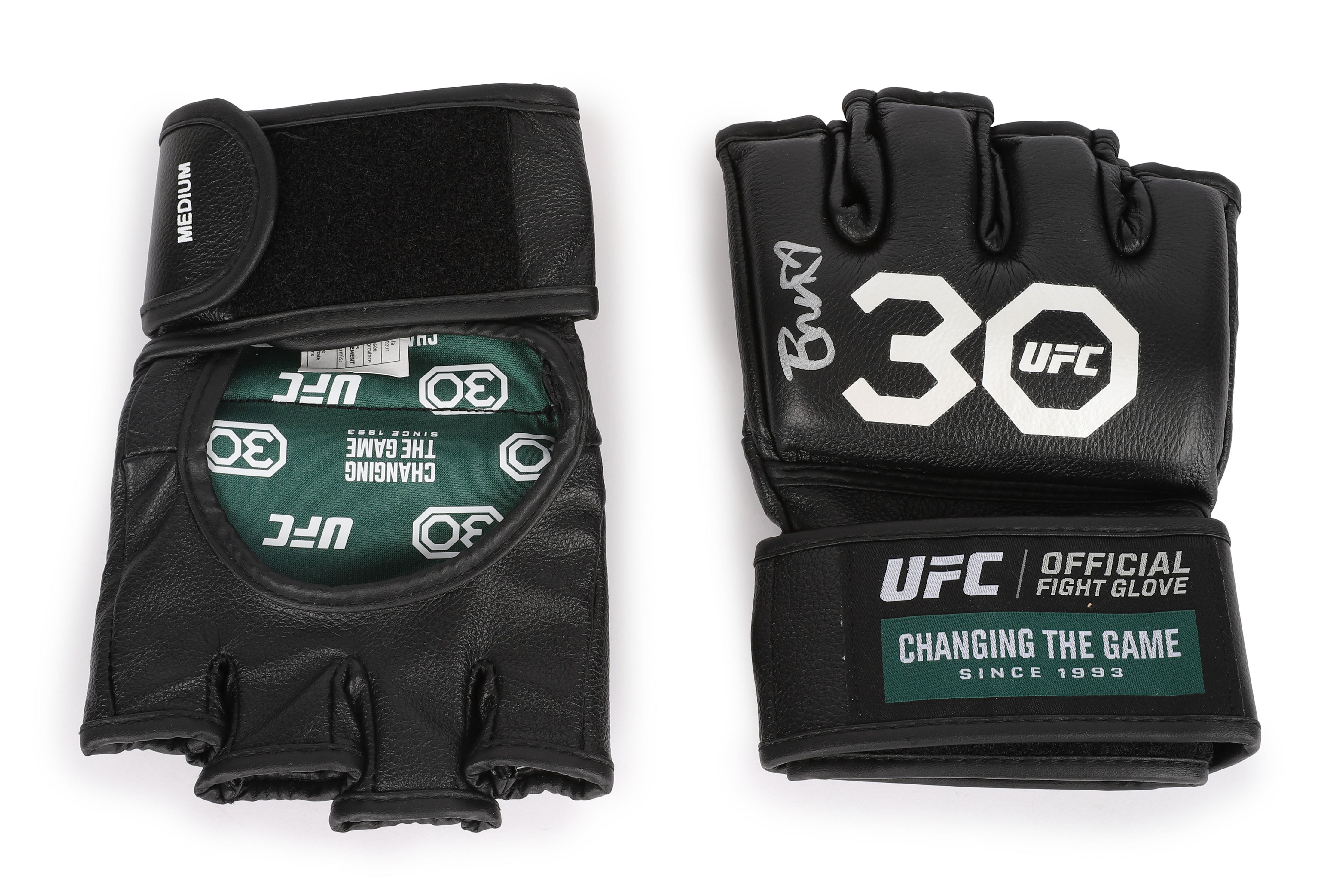 Erin Blanchfield Signed Official UFC Gloves - 30th Anniversary Edition