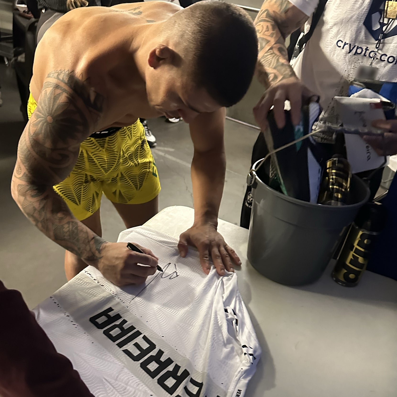 Brunno Ferreira Signed 1-of-1 Fight Worn Jersey UFC 326: Holloway vs Oliveira 2