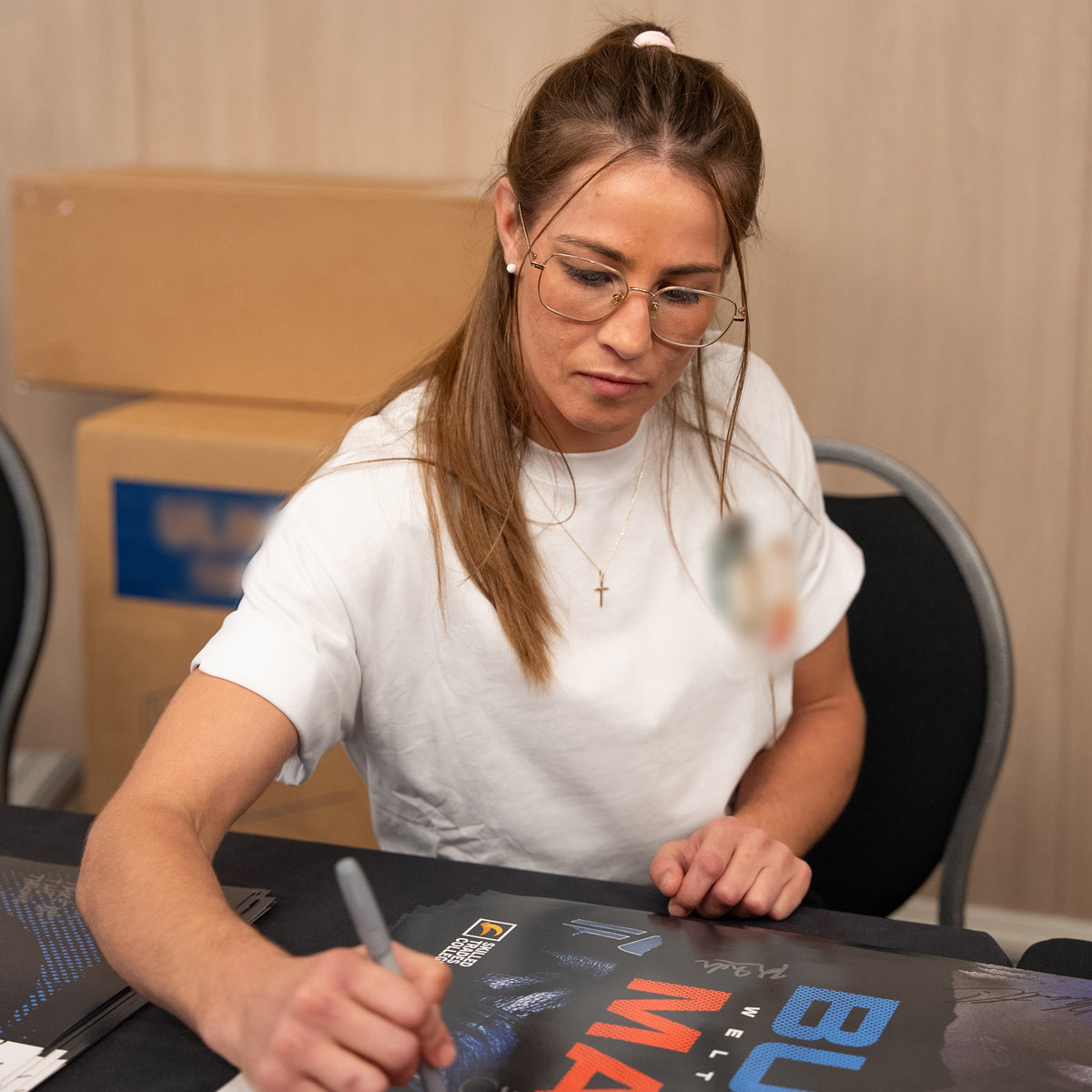 UFC Fight Night: Buckley vs Malott Autographed Event Poster
