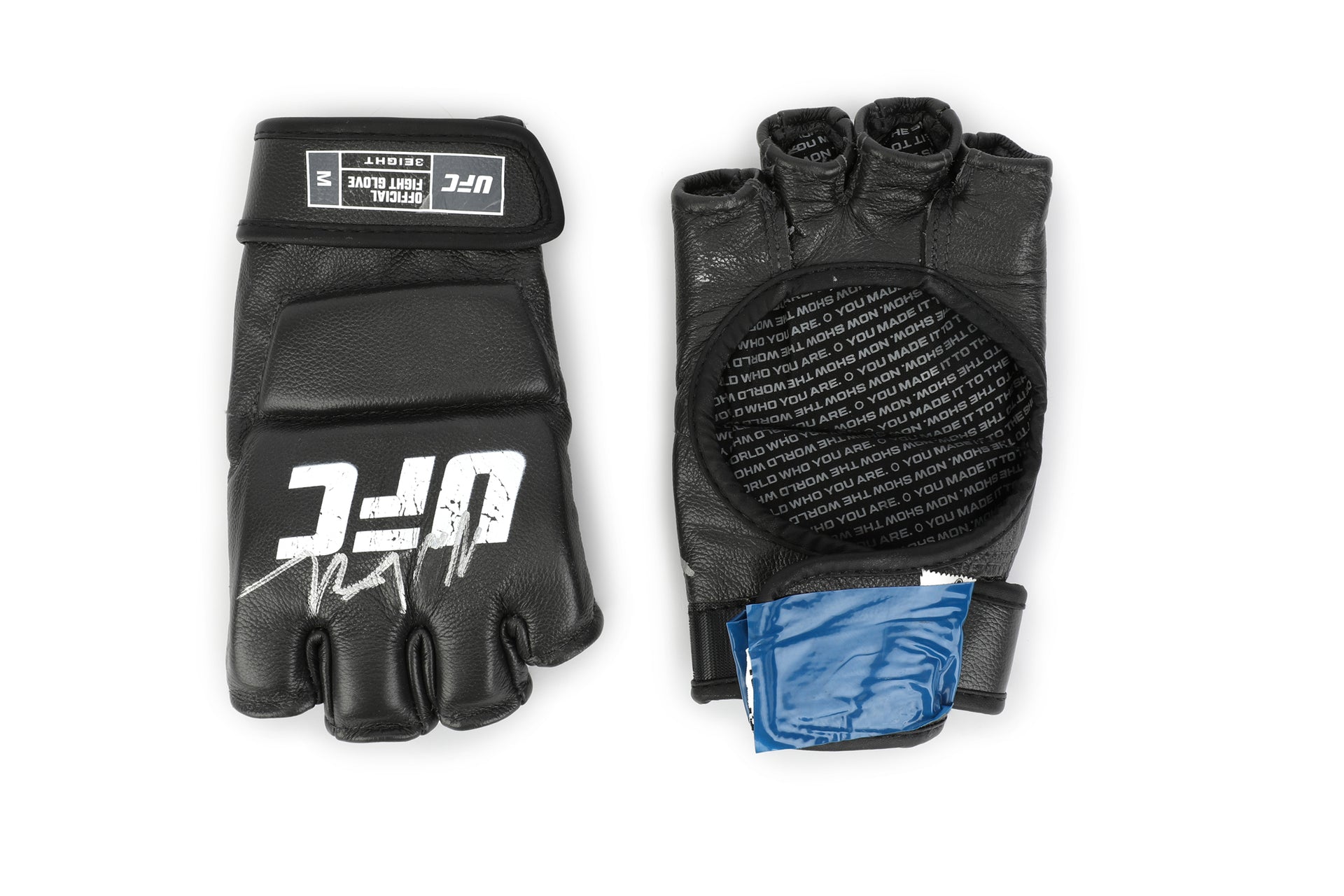 Victor Henry Signed 1-of-1 Fight Worn Gloves UFC Fight Night: Moreno vs Albazi