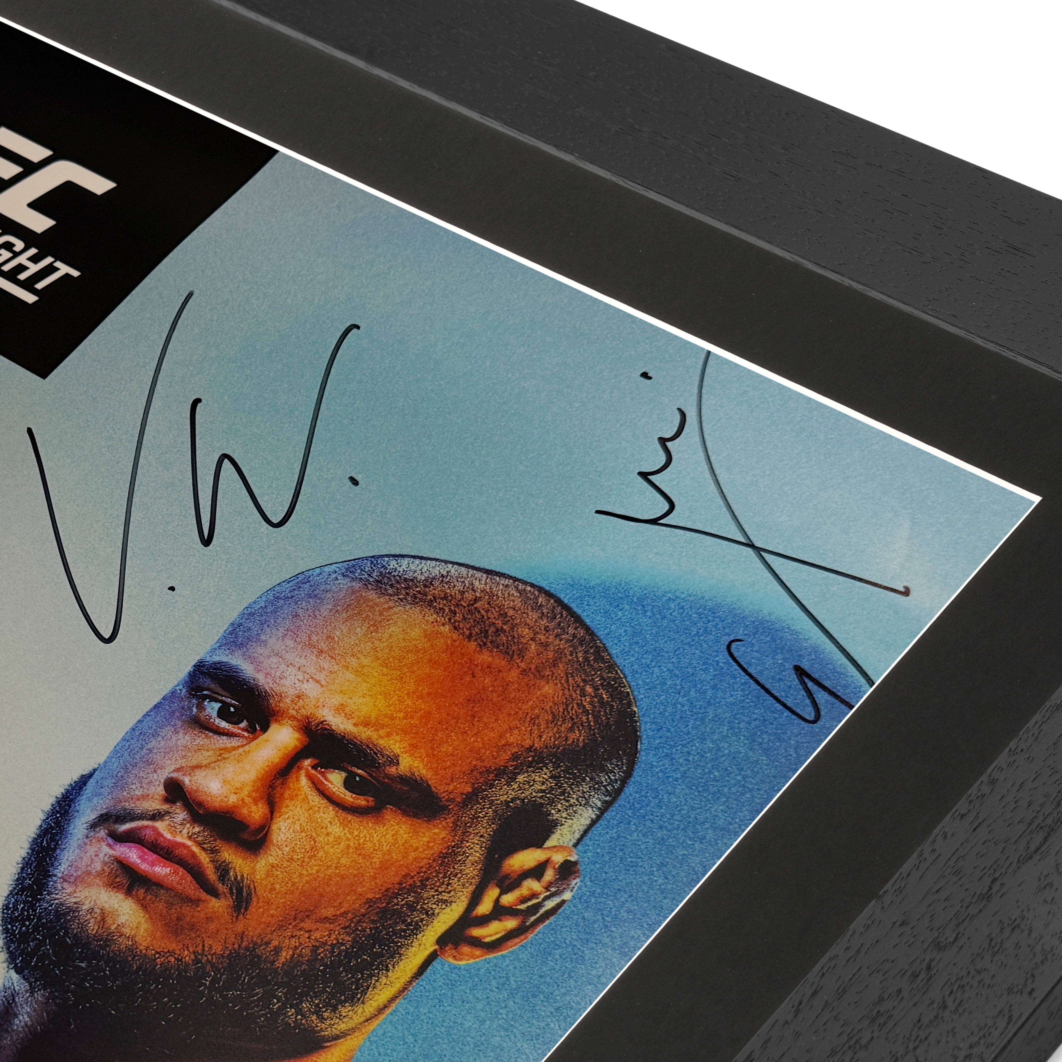 UFC Fight Night: Lewis vs Teixeira Autographed Event Poster
