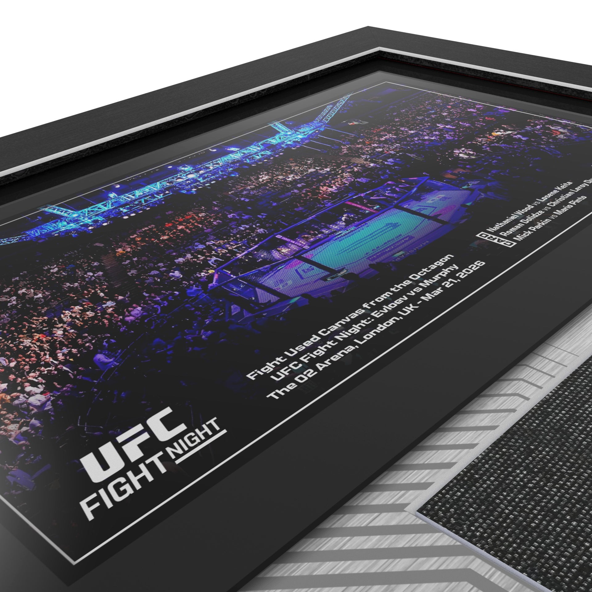 UFC Fight Night: Evloev vs Murphy Name on Canvas