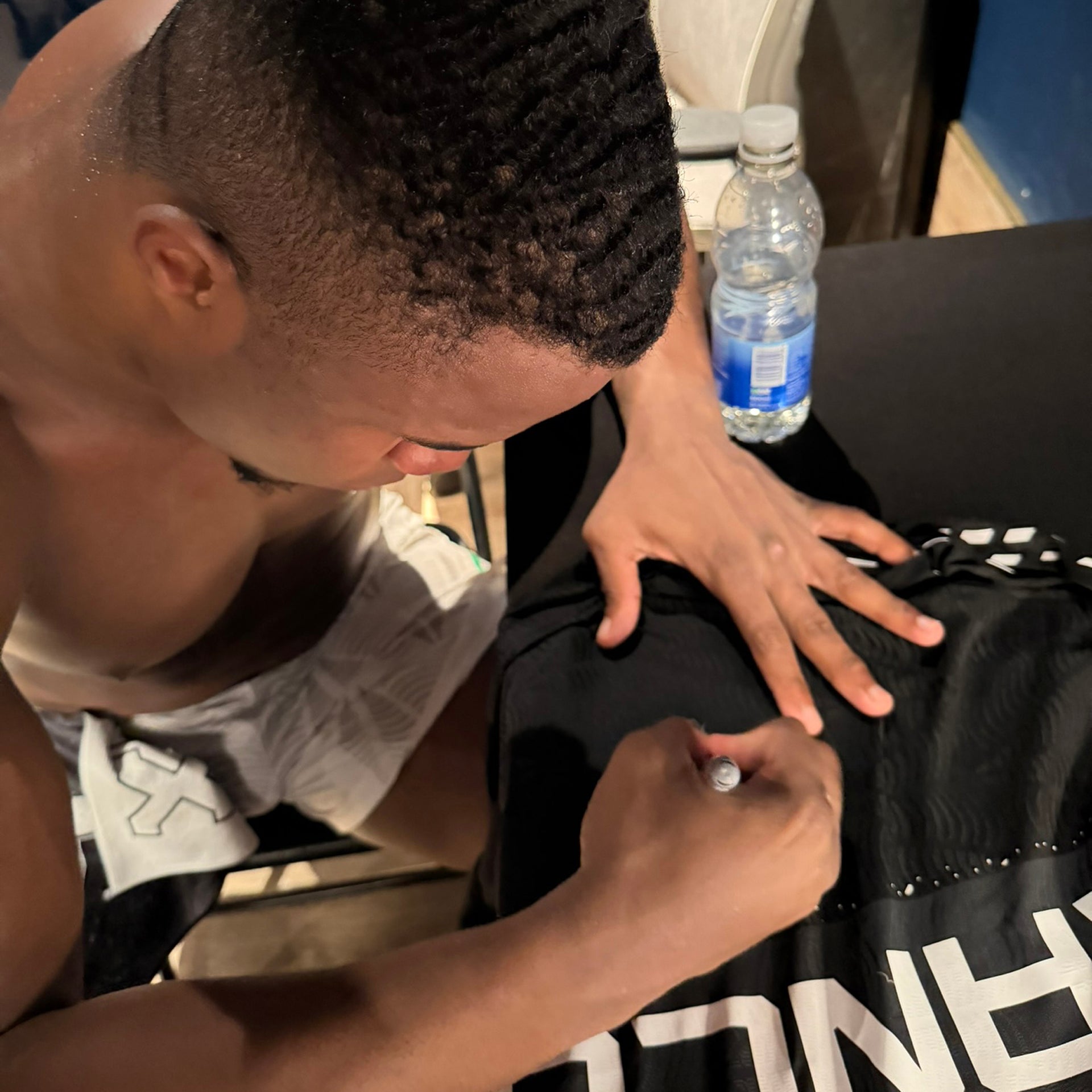 Felipe Franco Signed 1-of-1 Fight Worn Jersey UFC Fight Night: Evloev vs Murphy