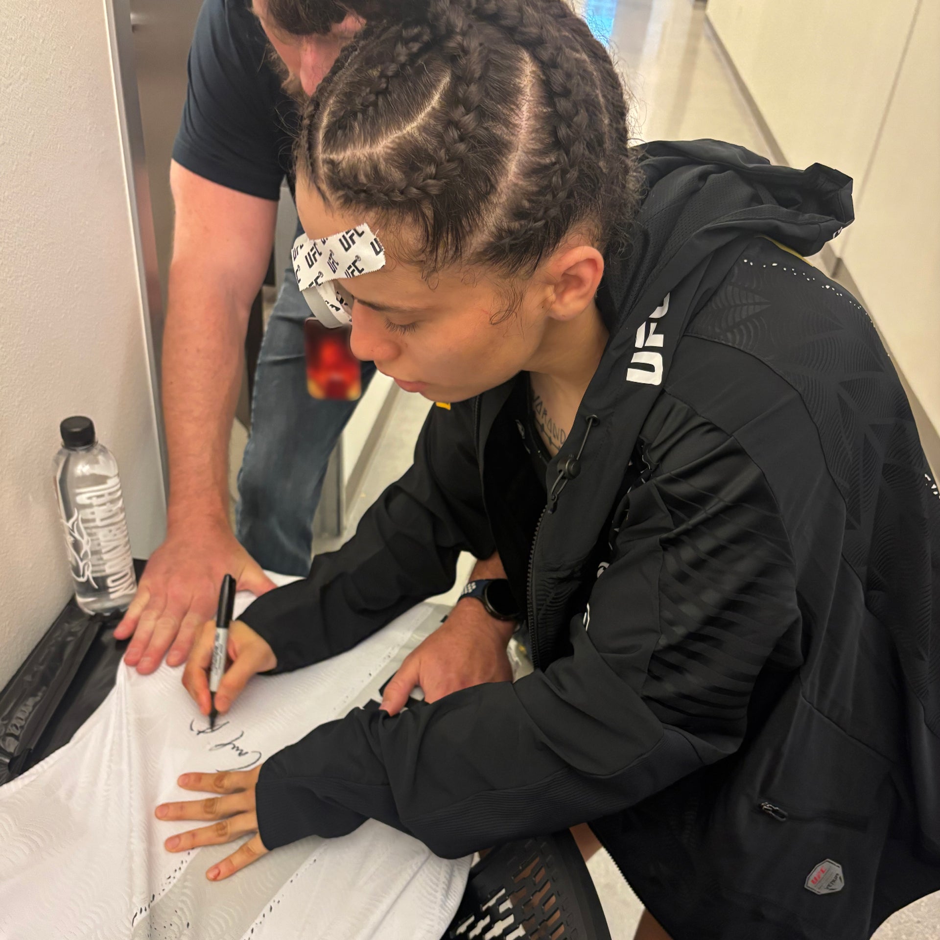 Carol Foro Signed 1-of-1 Fight Worn Jersey UFC Fight Night: Gamrot vs Salkilld