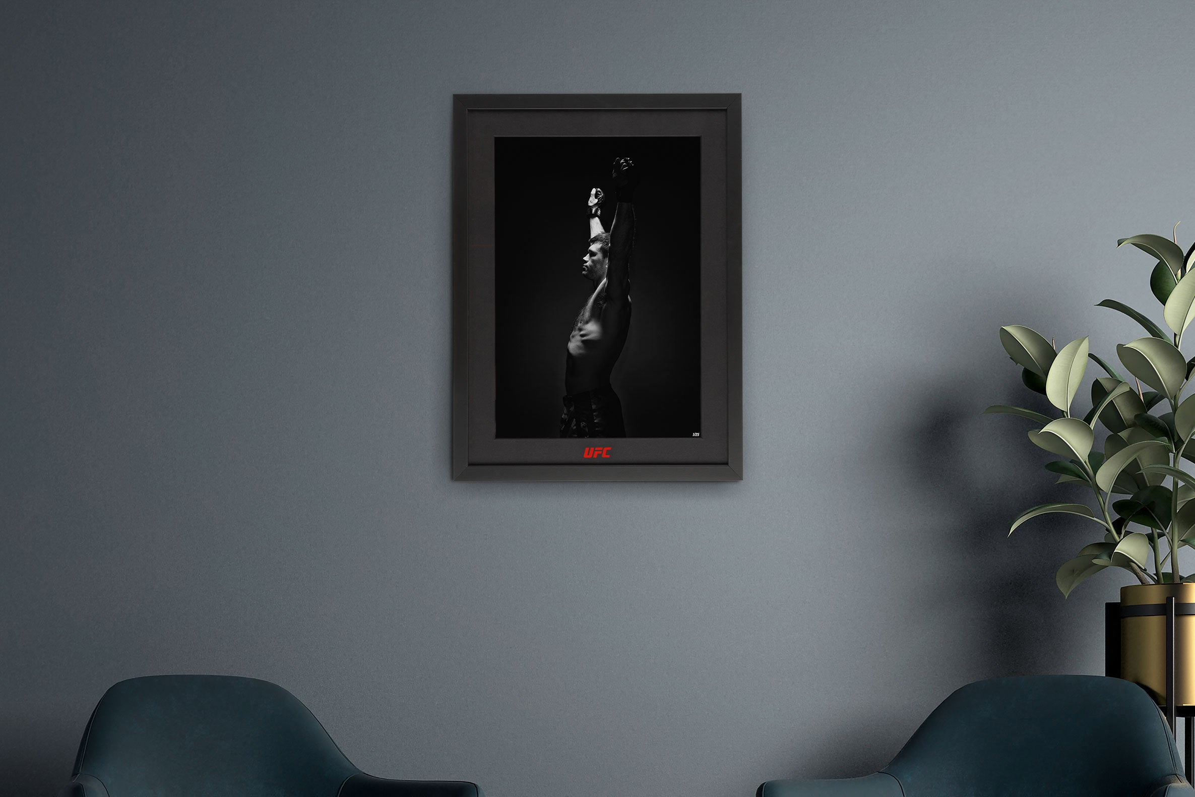 Forrest Griffin Introspective 2 A3 Edition Premium Print – Kevin Lynch Photography