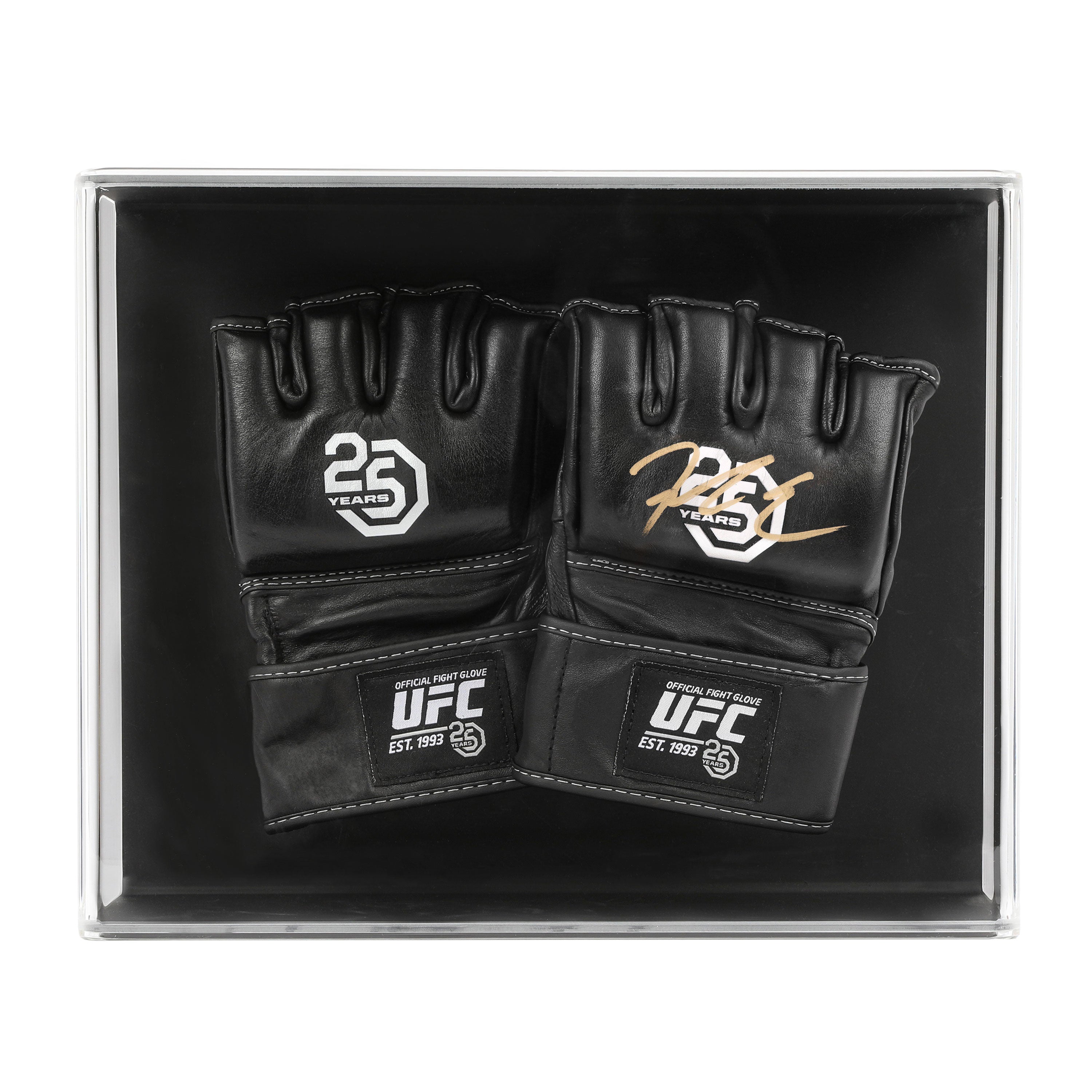 Frankie Edgar Signed Official UFC Gloves - 25th Anniversary