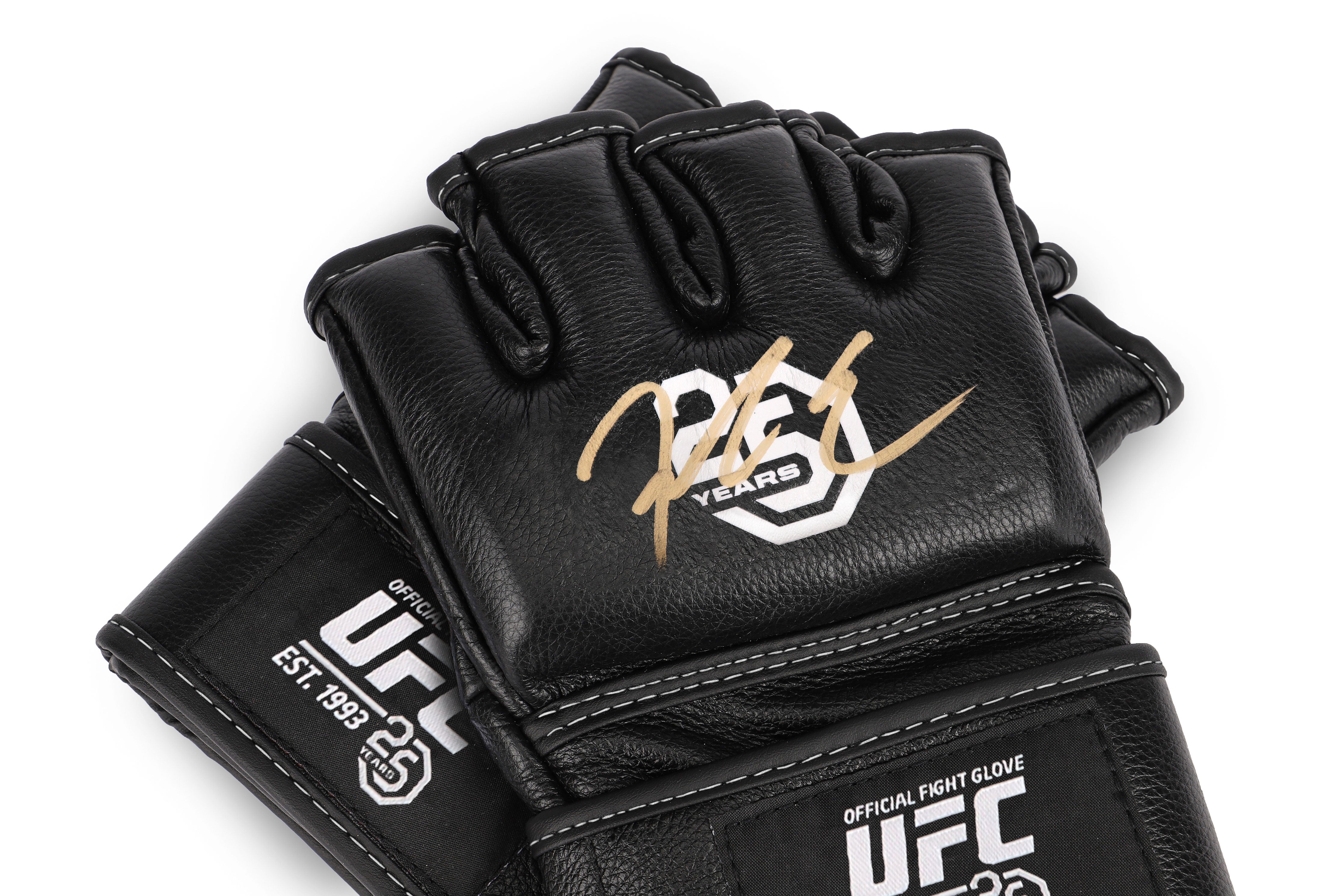 Frankie Edgar Signed Official UFC Gloves - 25th Anniversary Edition