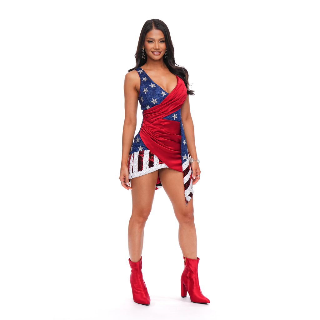 Red Dela Cruz Event Worn Octagon Outfit UFC Freedom 250