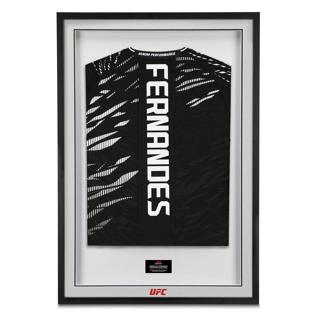 Gabriella Fernandes Signed 1-of-1 Fight Worn Jersey UFC Fight Night: Dolidze vs Hernandez