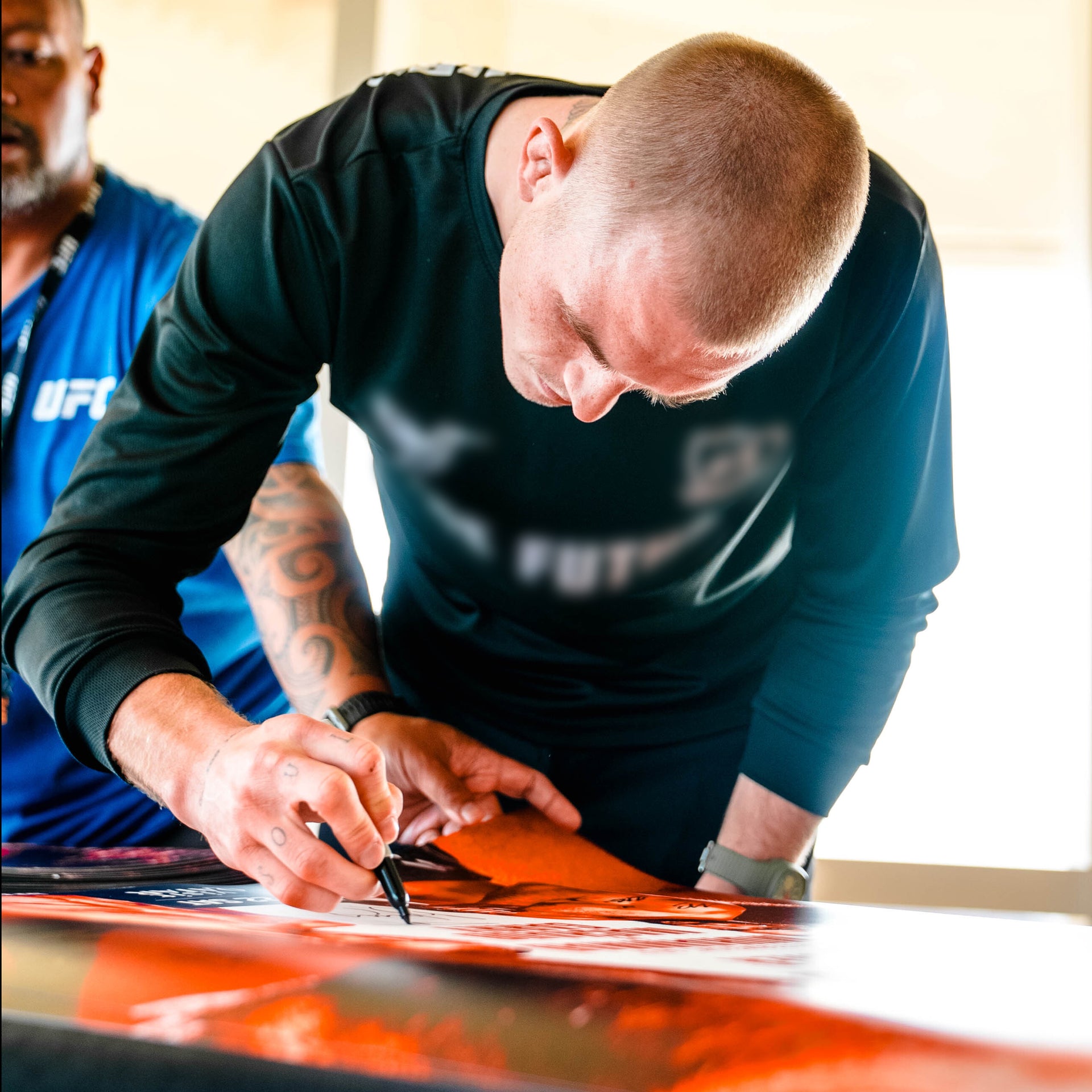 UFC Fight Night: Tsarukyan vs Hooker Autographed Event Poster