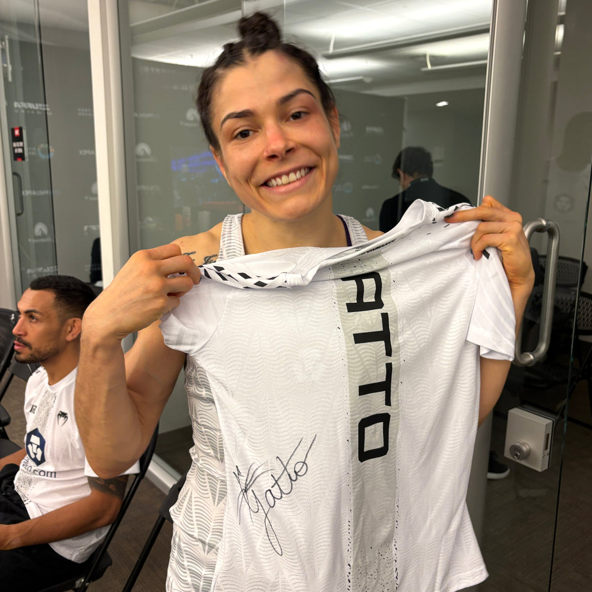 Melissa Gatto Signed 1-of-1 Fight Worn Jersey UFC Fight Night: Allen vs Duncan