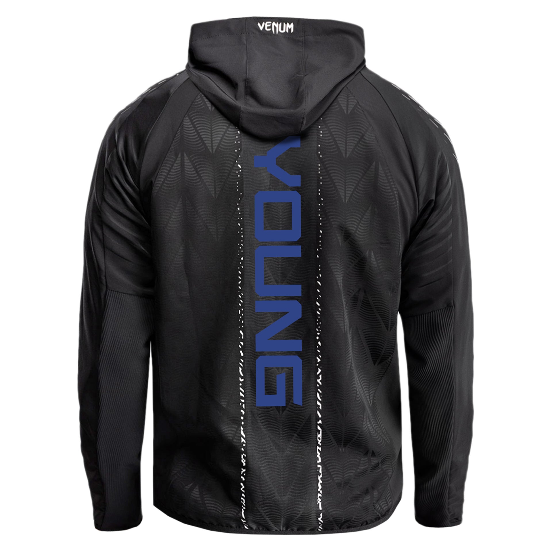 Gauge Young Signed 1-of-1 Fight Worn Hoodie UFC Fight Night: Hernandez vs Rodrigues