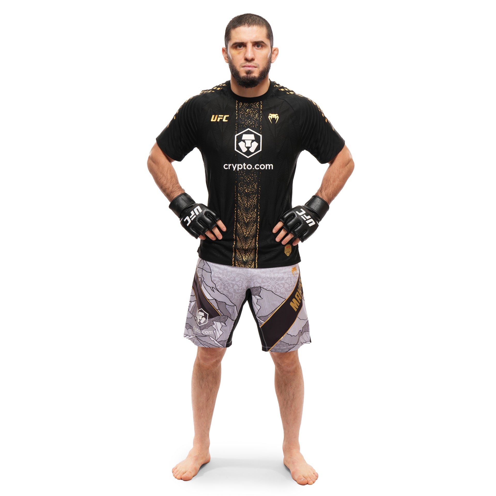 Islam Makhachev Photoshoot Worn Jersey UFC 330: Makhachev vs Machado Garry