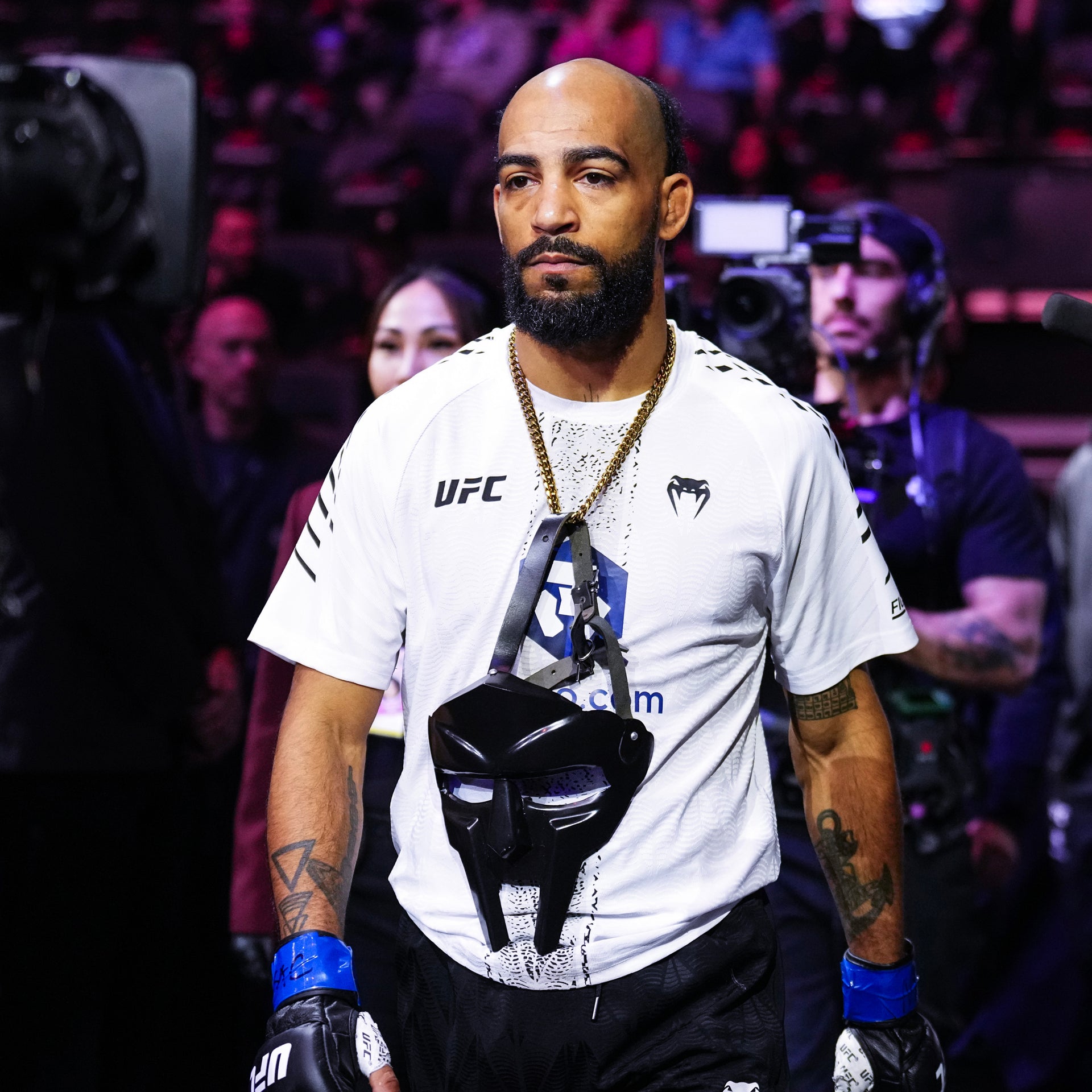 Charles Johnson Signed 1-of-1 Fight Worn Jersey UFC 324: Gaethje vs Pimblett