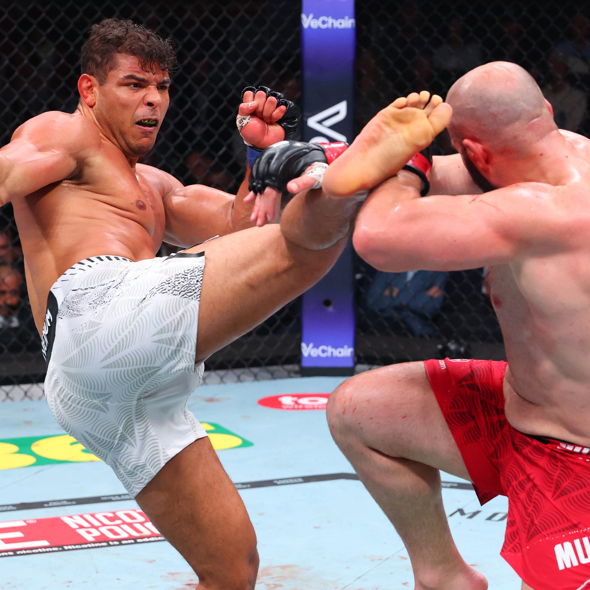 Paulo Costa Signed 1-of-1 Fight Worn Jersey UFC 327: Procházka vs Ulberg