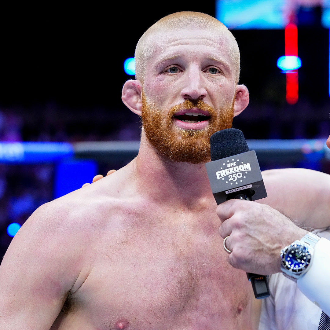 UFC Freedom 250: Topuria vs Gaethje Event Used Octagon Interview Microphone
