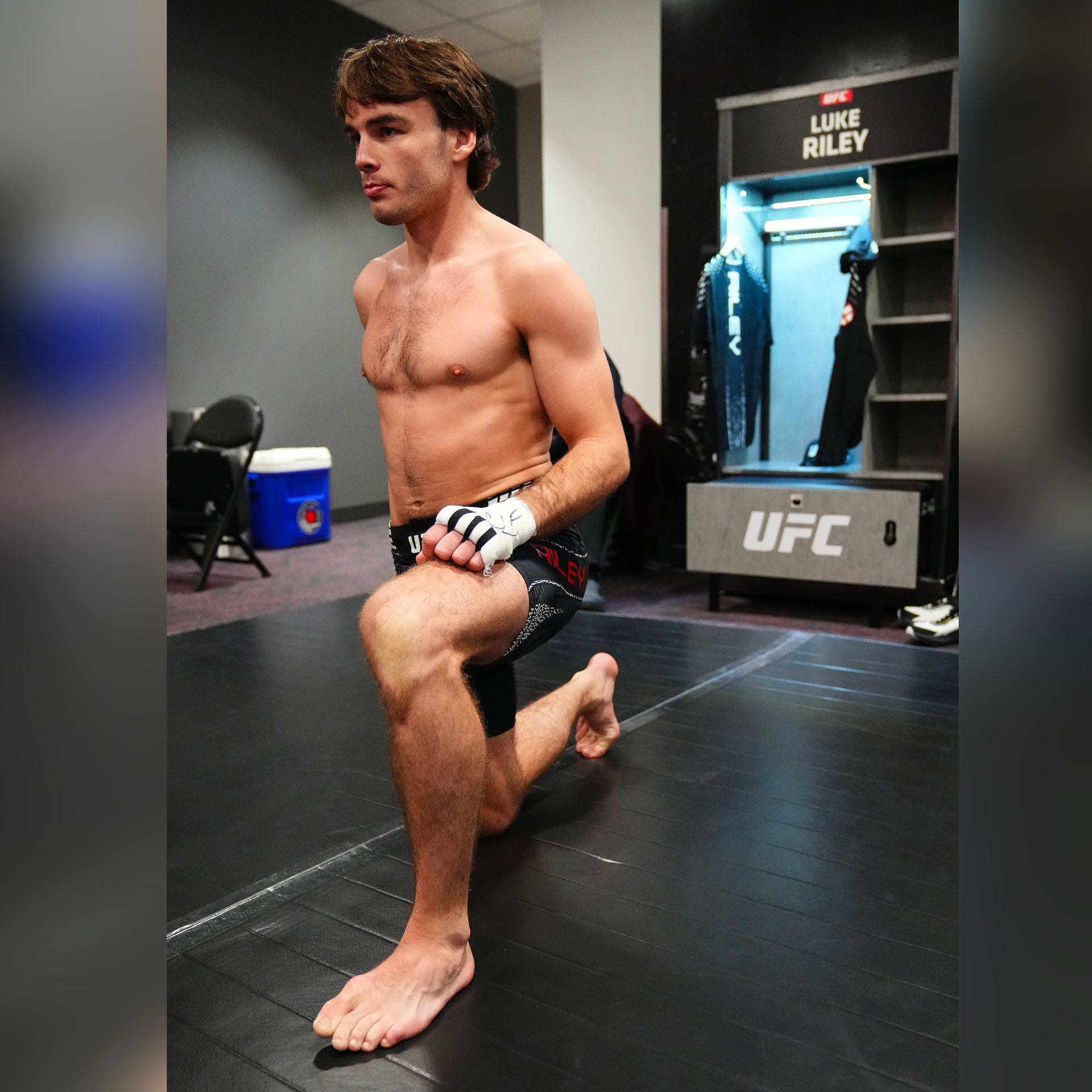 Luke Riley Locker Room Name Tag UFC 329: McGregor vs Holloway 2