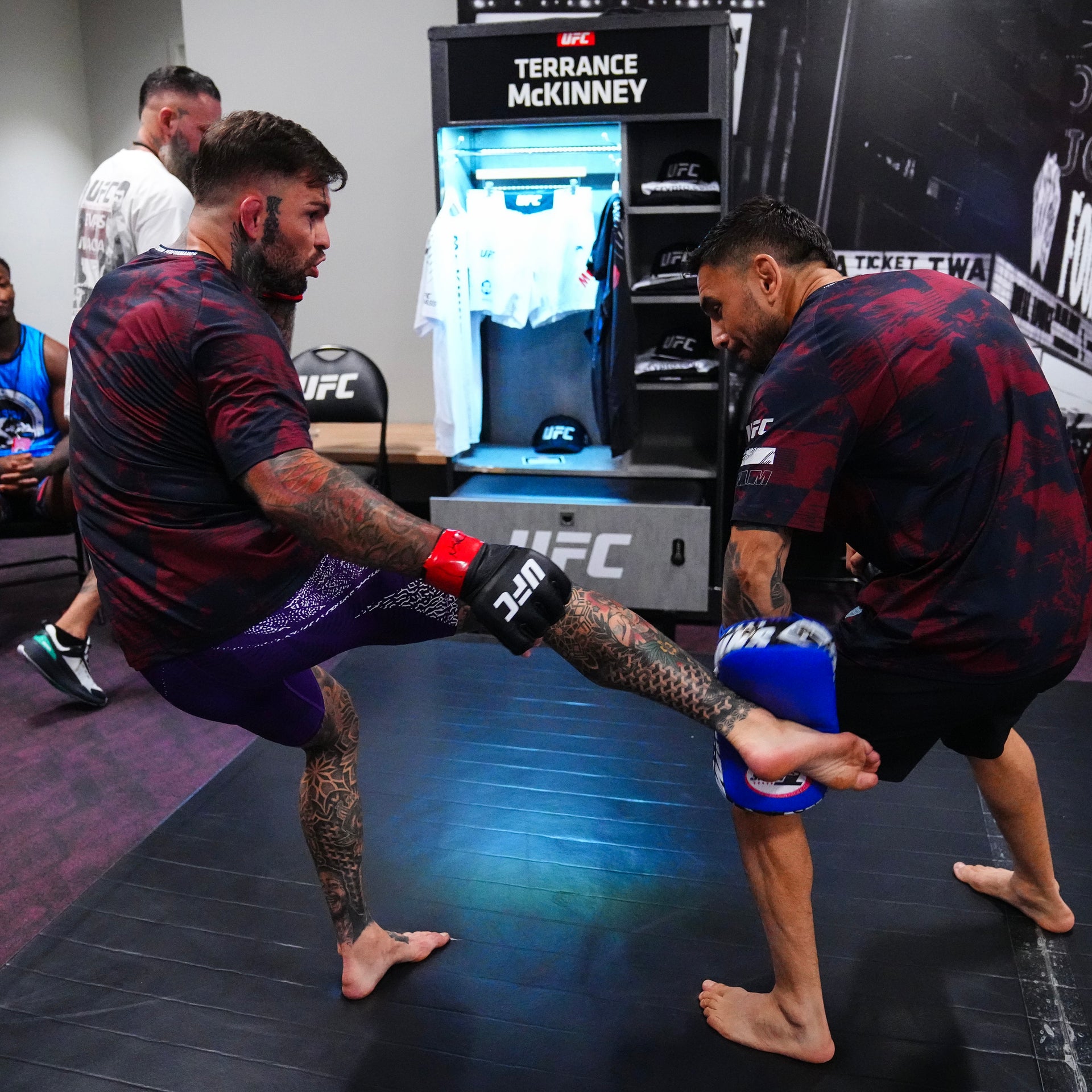 Terrance McKinney Locker Room Name Tag UFC 329: McGregor vs Holloway 2