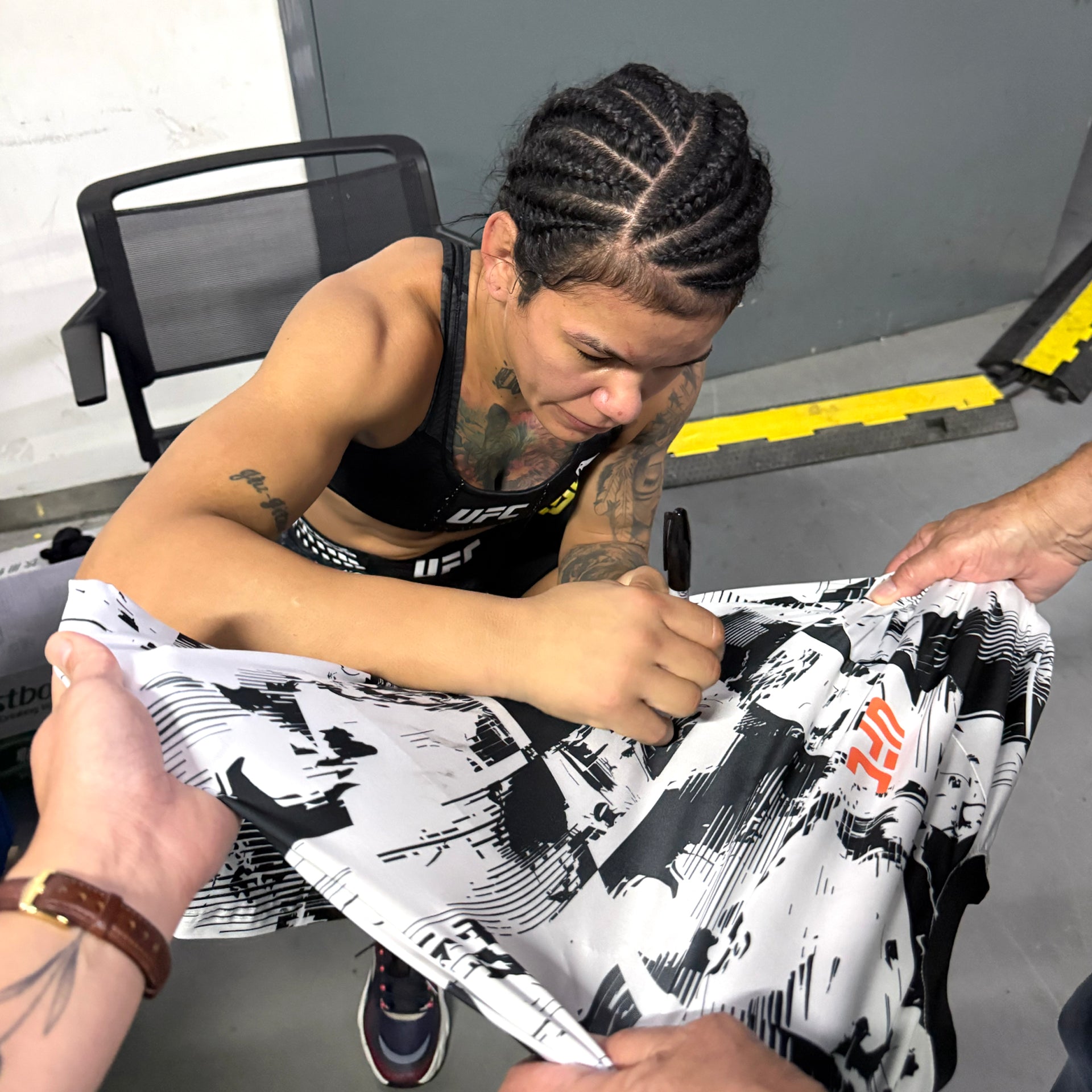 Denise Gomes Signed 1-of-1 Fight Worn Jersey UFC Fight Night: Nurmagomedov vs Song