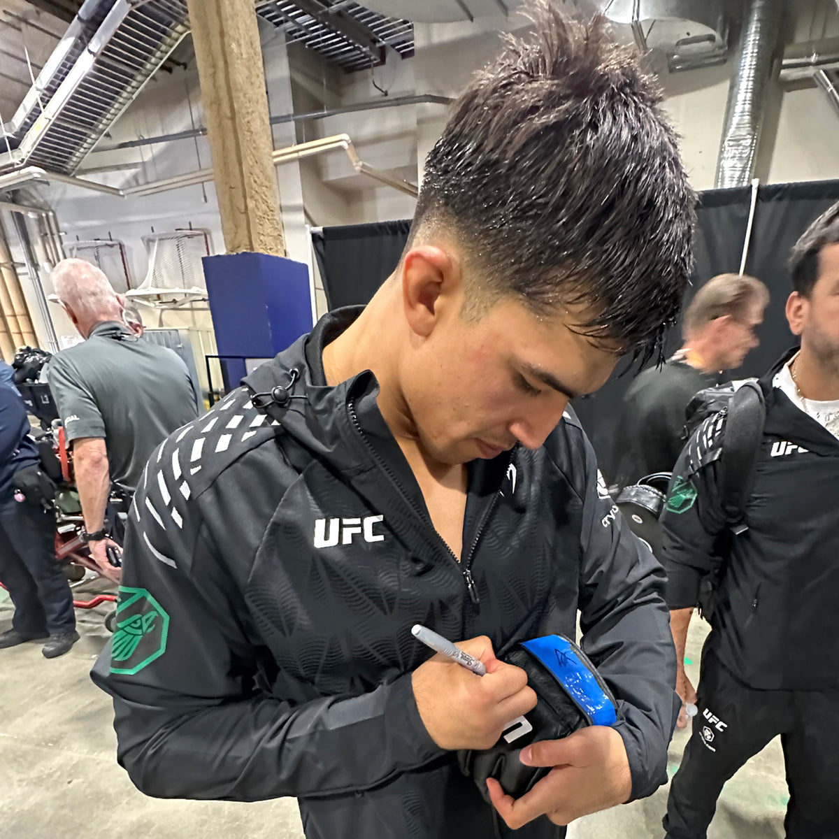 Cristian Perez Signed 1-of-1 Fight Worn Gloves UFC Fight Night: Buckley vs Malott