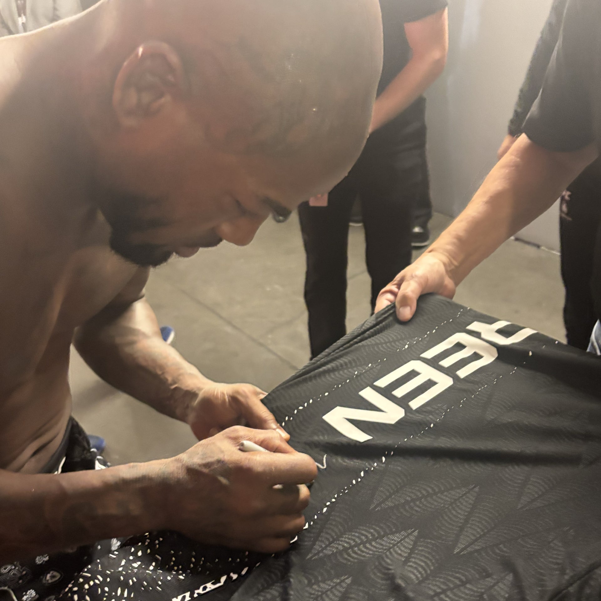 King Green 1-of-1 Fight Issued Jersey UFC 329: McGregor vs Holloway 2