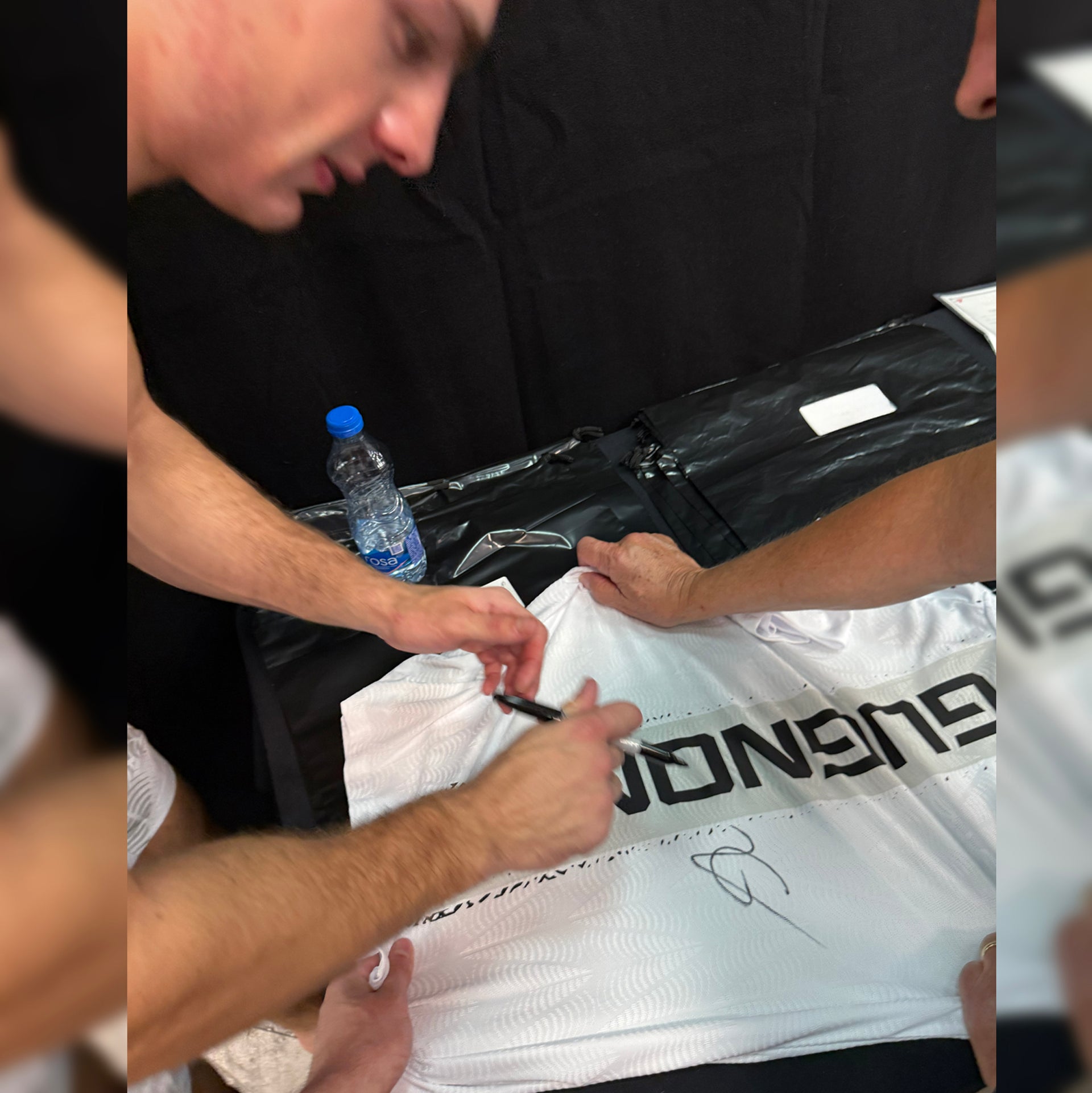 Noah Gugnon Signed 1-of-1 Fight Worn Jersey UFC Fight Night: Medic vs Rodriguez