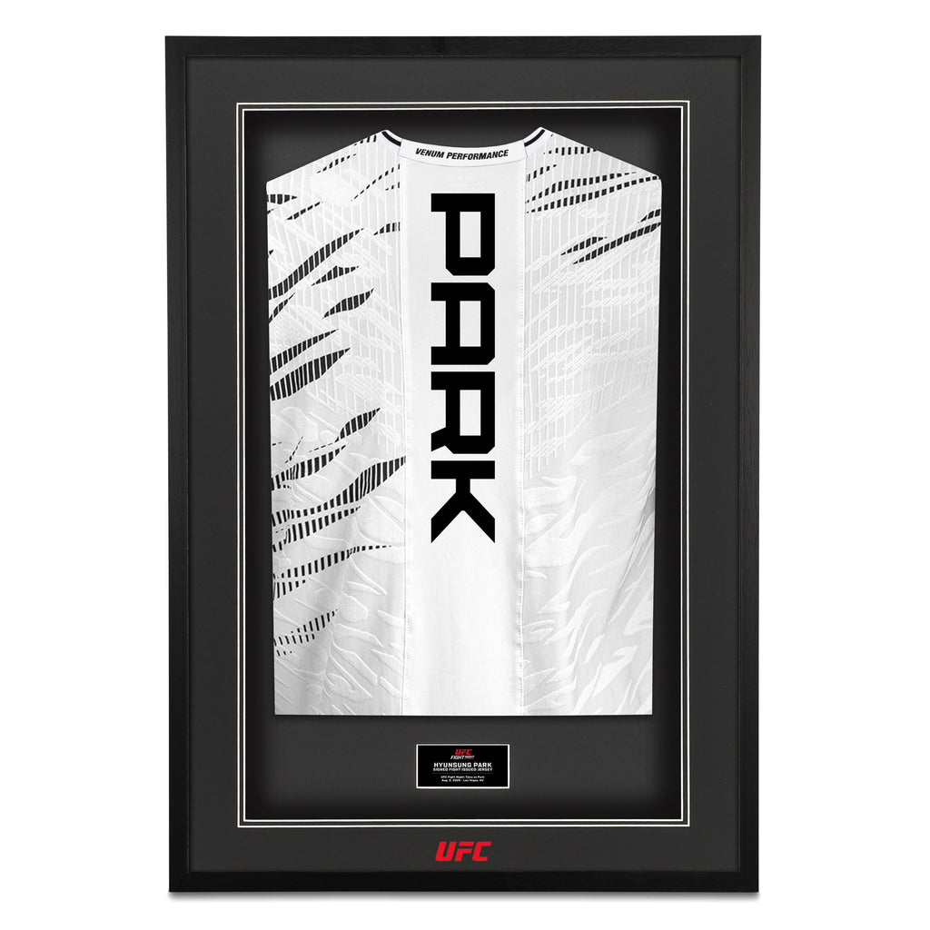 Hyun Sung Park Signed 1-of-1 Fight Worn Jersey UFC Fight Night: Taira vs Park