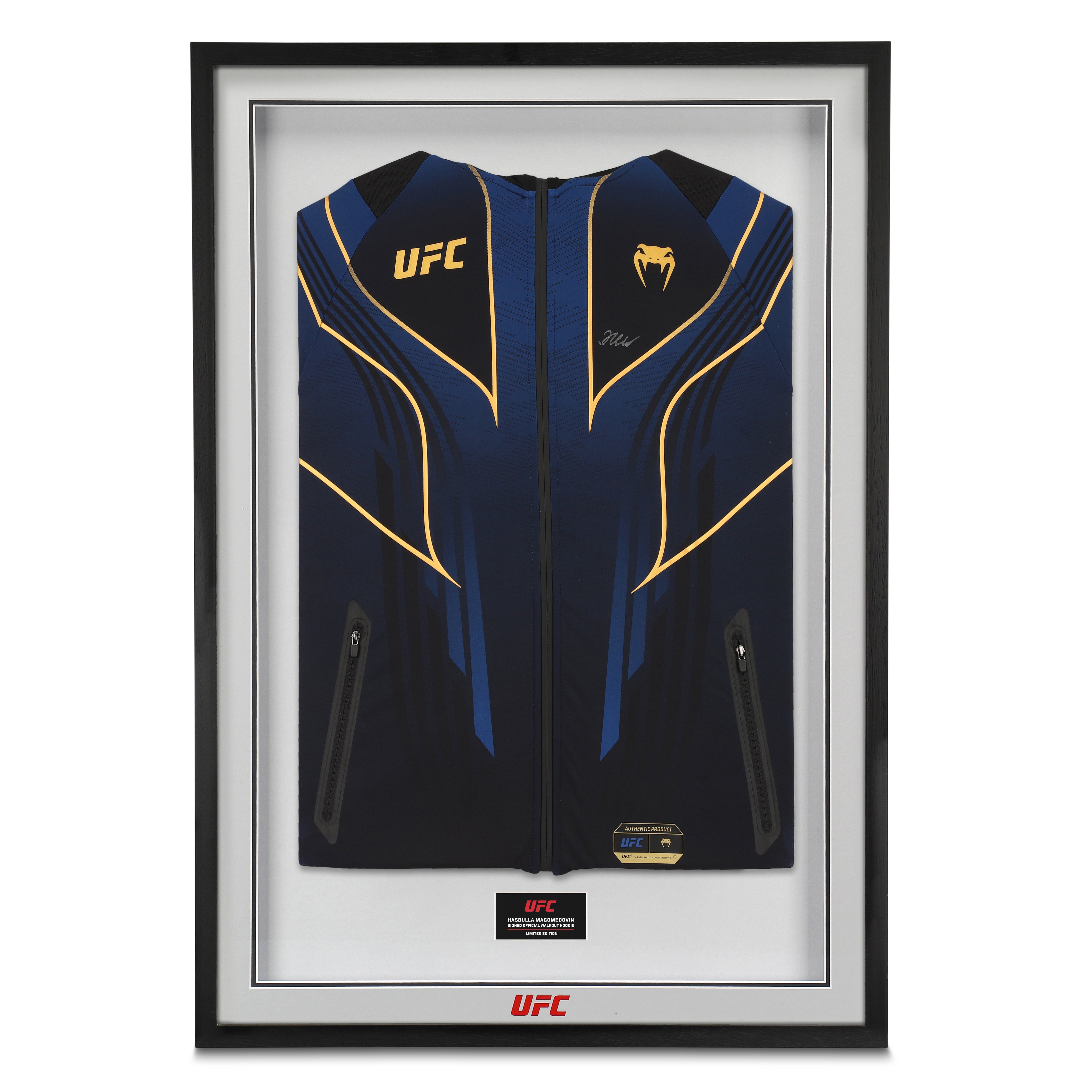 Hasbulla Signed Limited Edition Midnight Champion Fight Night Walkout Hoodie