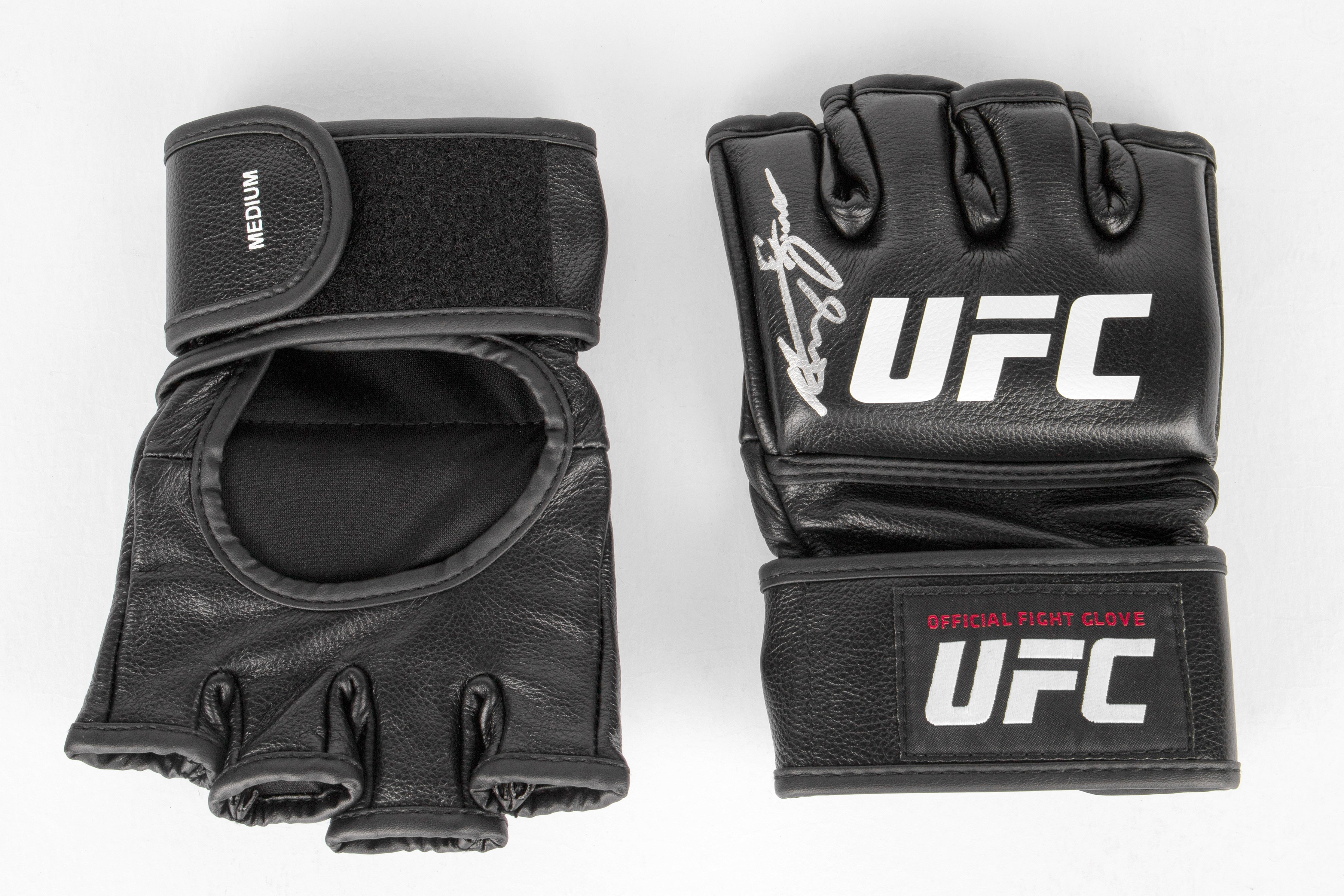 Henry Cejudo Signed Official UFC Gloves