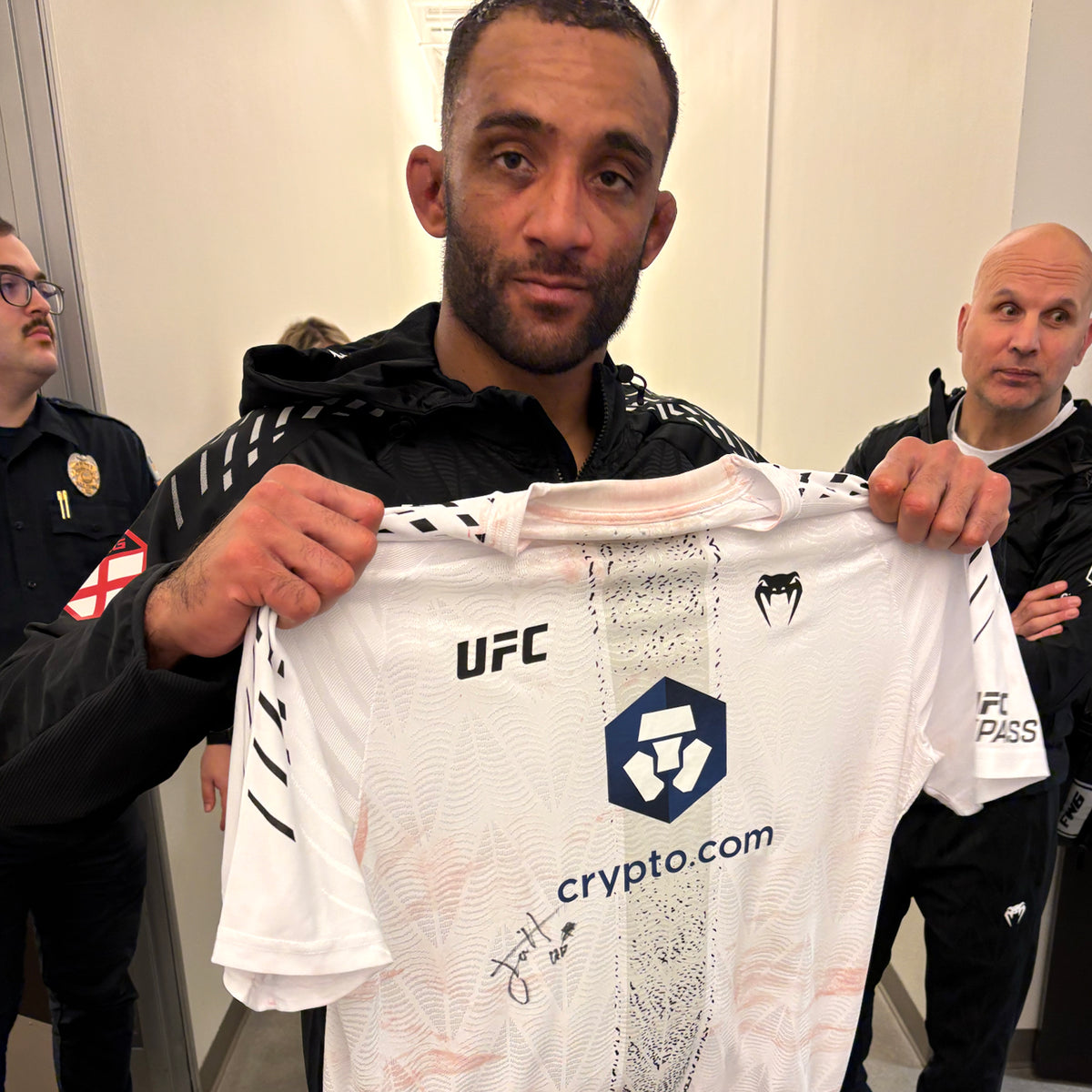 Jai Herbert Signed 1-of-1 Fight Worn Jersey UFC Fight Night: Allen vs Duncan