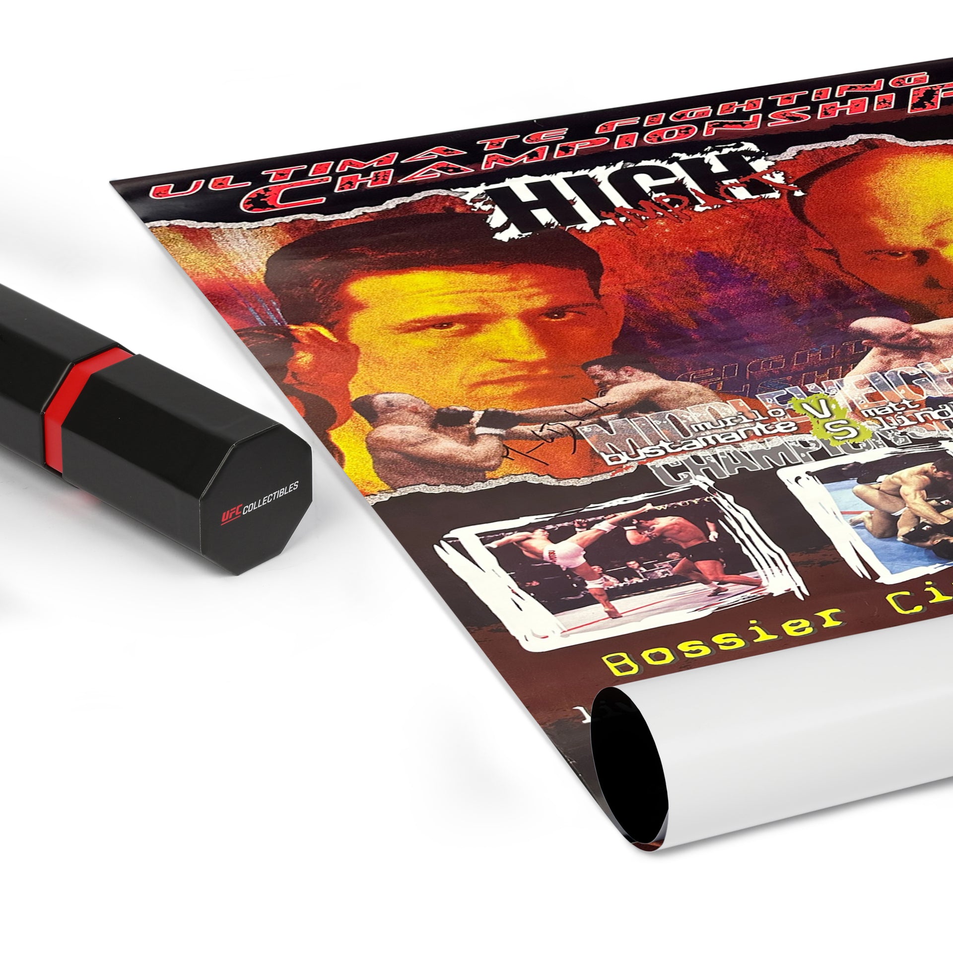UFC 37: High Impact Autographed Event Poster