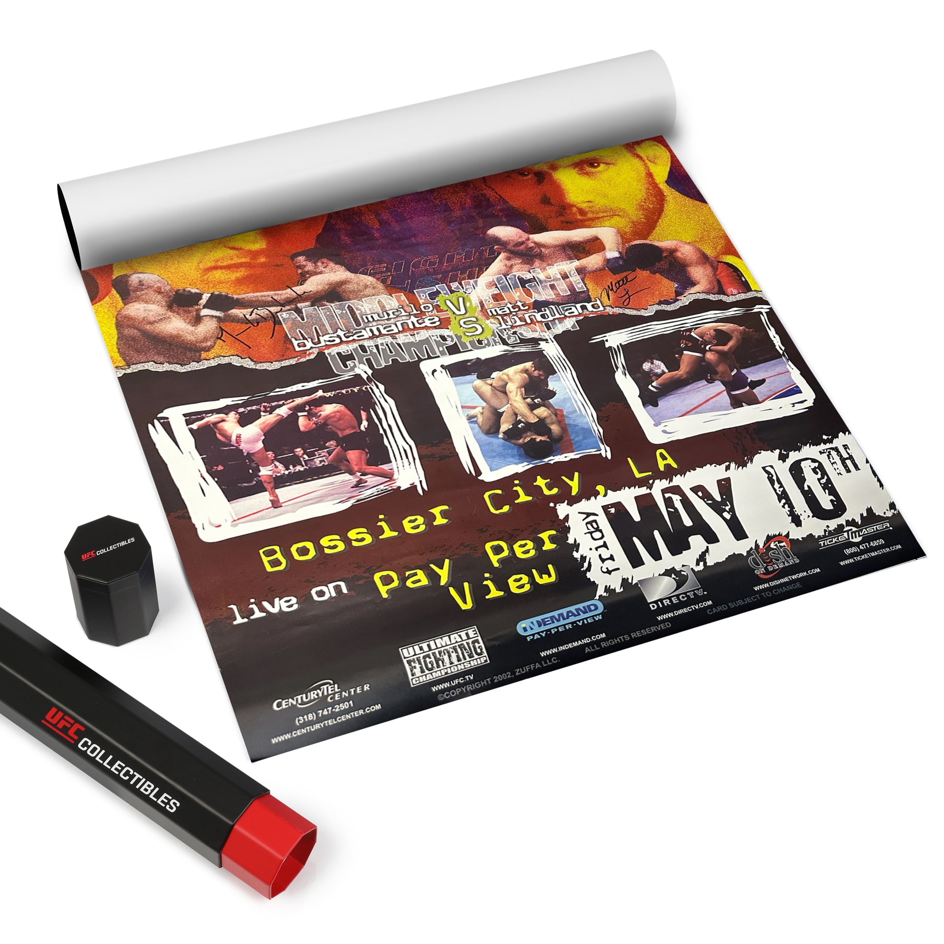UFC 37: High Impact Autographed Event Poster