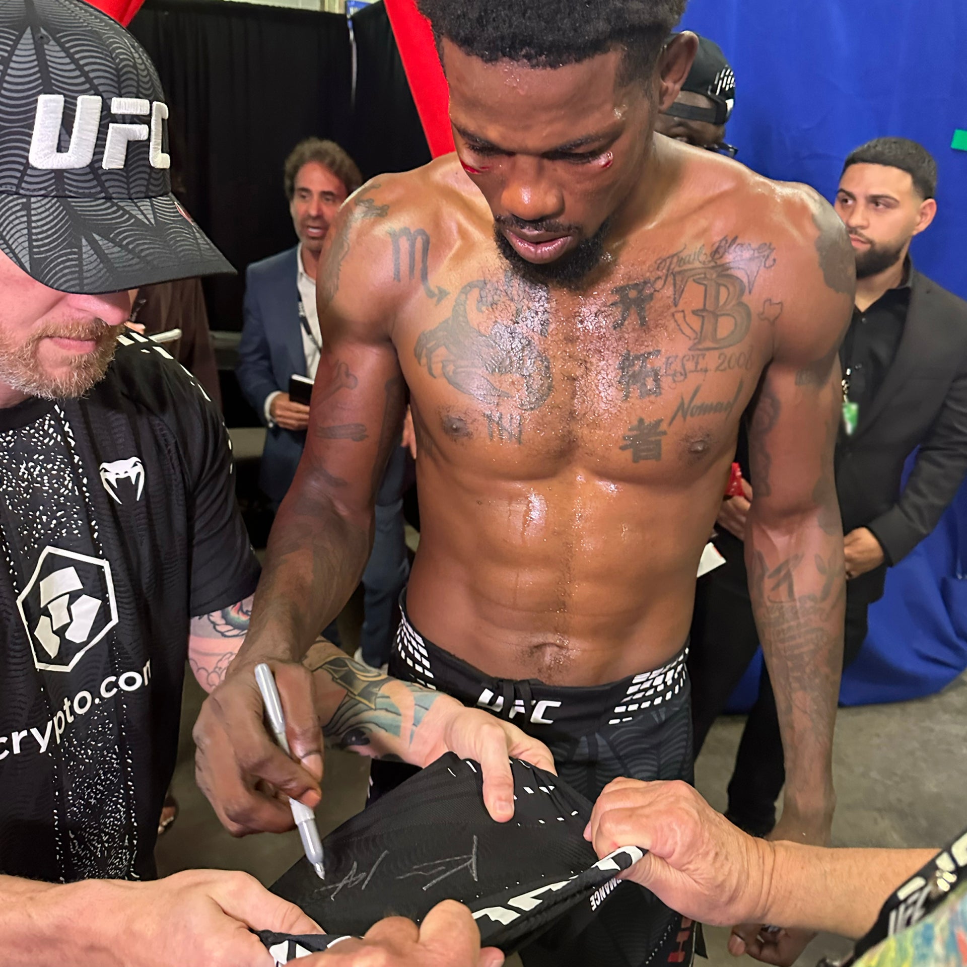 Kevin Holland Signed 1-of-1 Fight Worn Jersey UFC 327: Procházka vs Ulberg