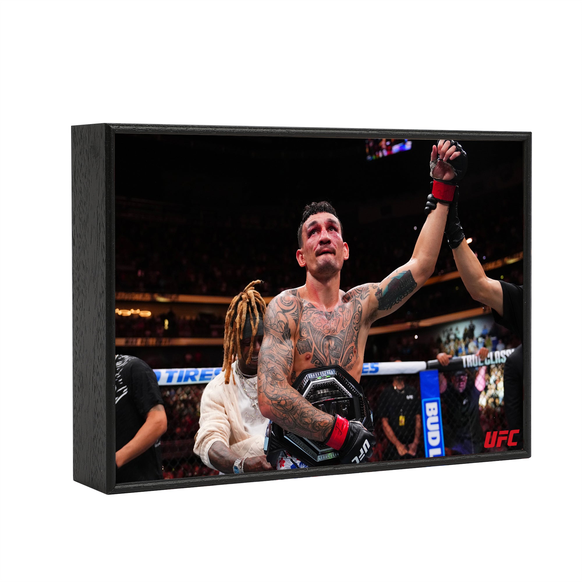 UFC 318: Holloway vs Poirier 3 - Max Holloway Framed Print