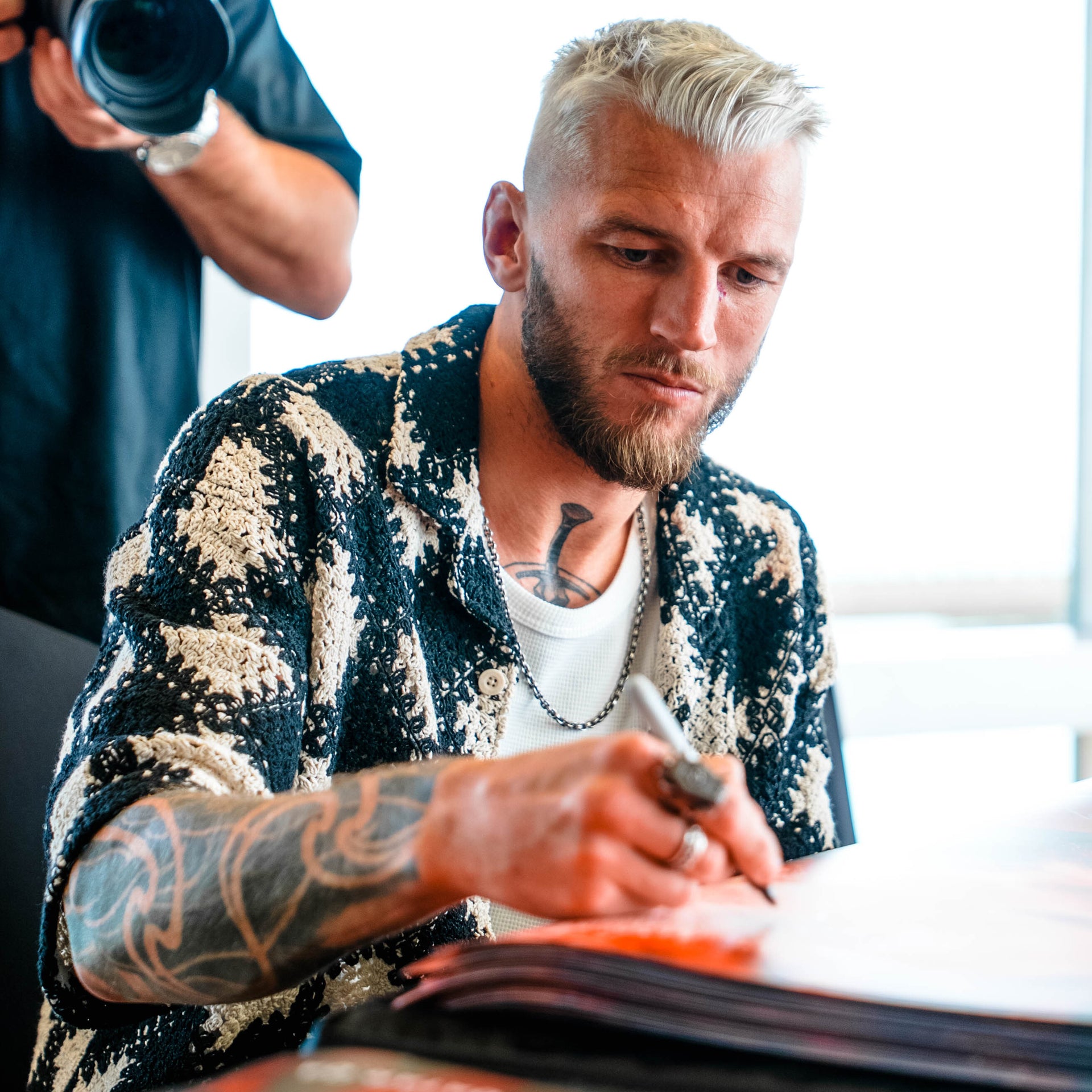 UFC Fight Night: Tsarukyan vs Hooker Autographed Event Poster