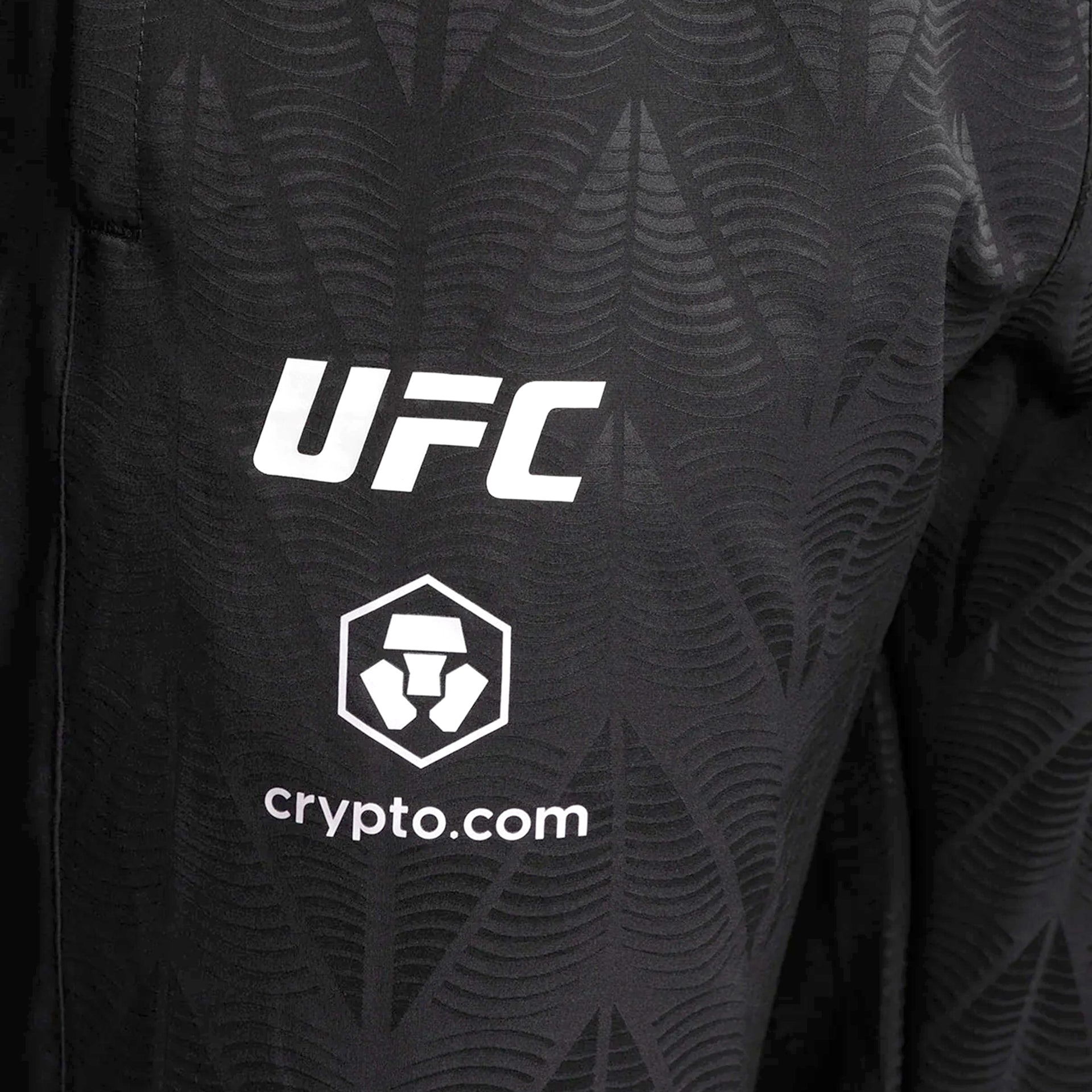 Hyder Amil Signed 1-of-1 Fight Worn Venum Black UFC Jogger Pants UFC Fight Night: Kape vs Horiguchi 2