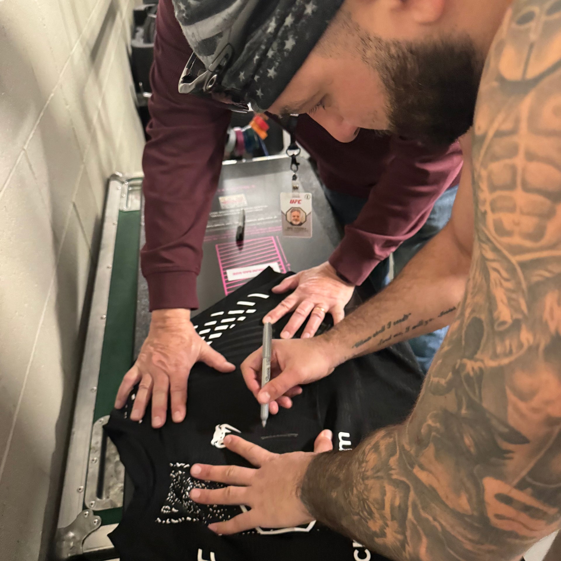 Josh Hokit Signed 1-of-1 Fight Worn Jersey UFC 324: Gaethje vs Pimblett