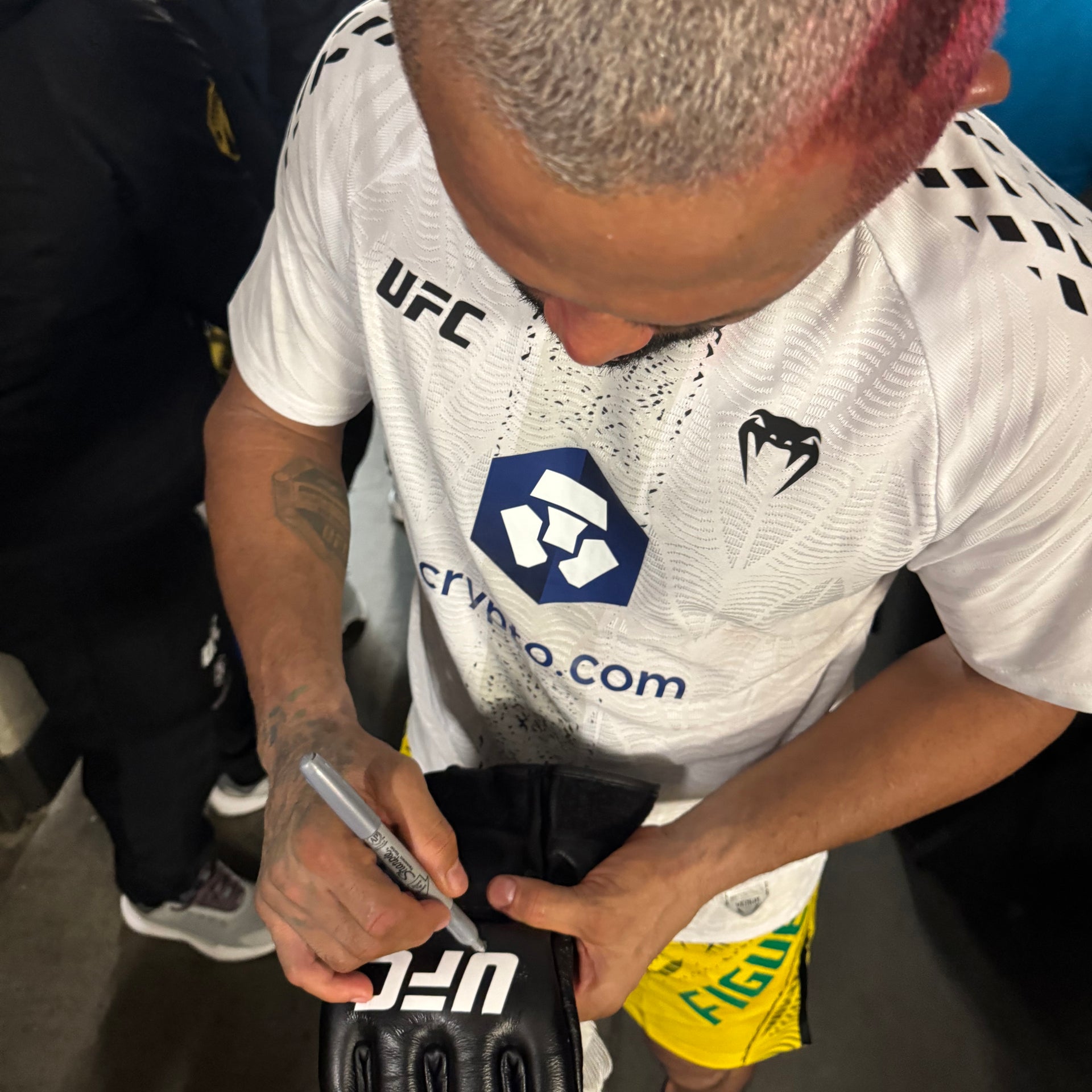 Deiveson Figueiredo Signed 1-of-1 Fight Worn Gloves UFC 324: Gaethje vs Pimblett