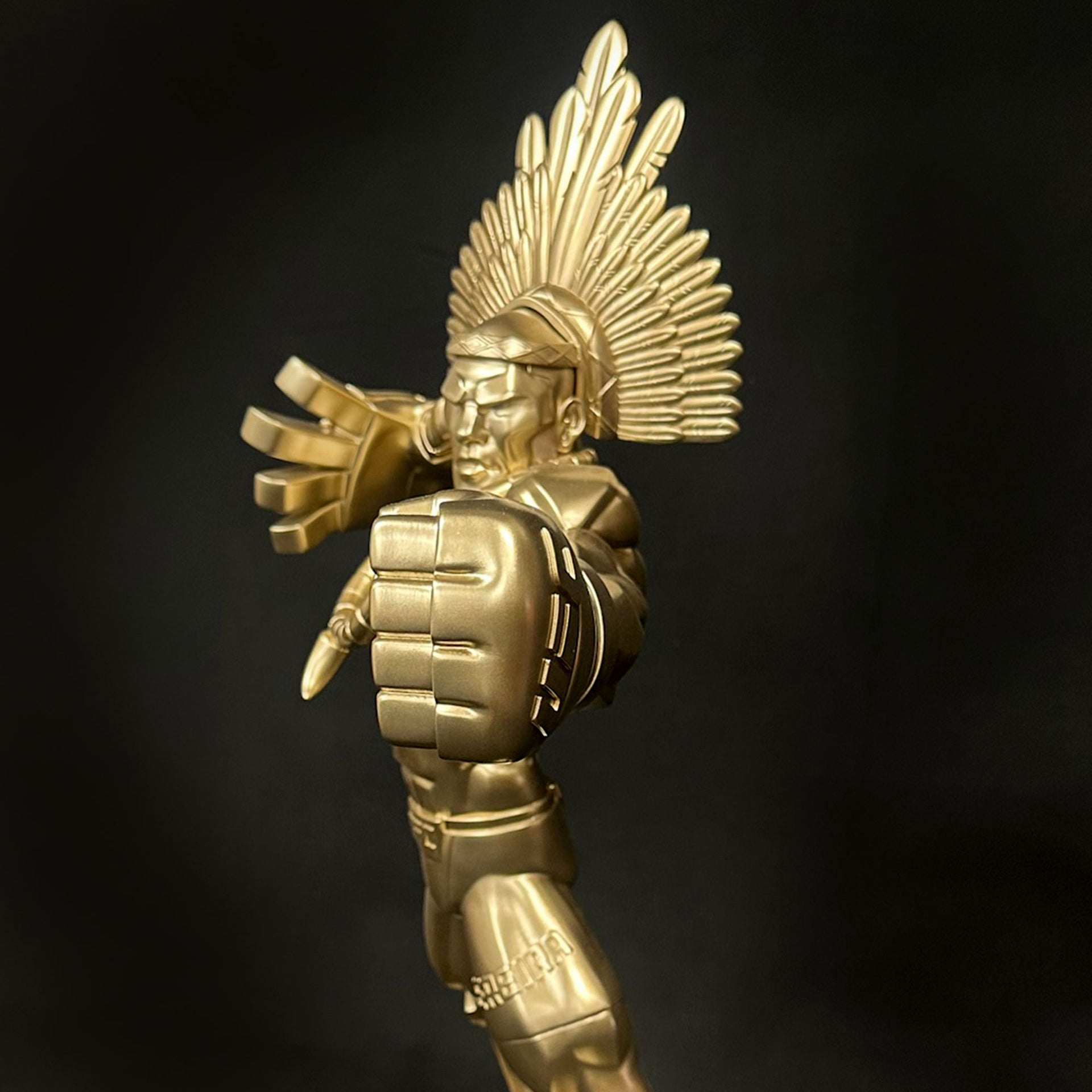 Alex Pereira Gold 1-of-1 Limited Edition UFC Stance Sculpture