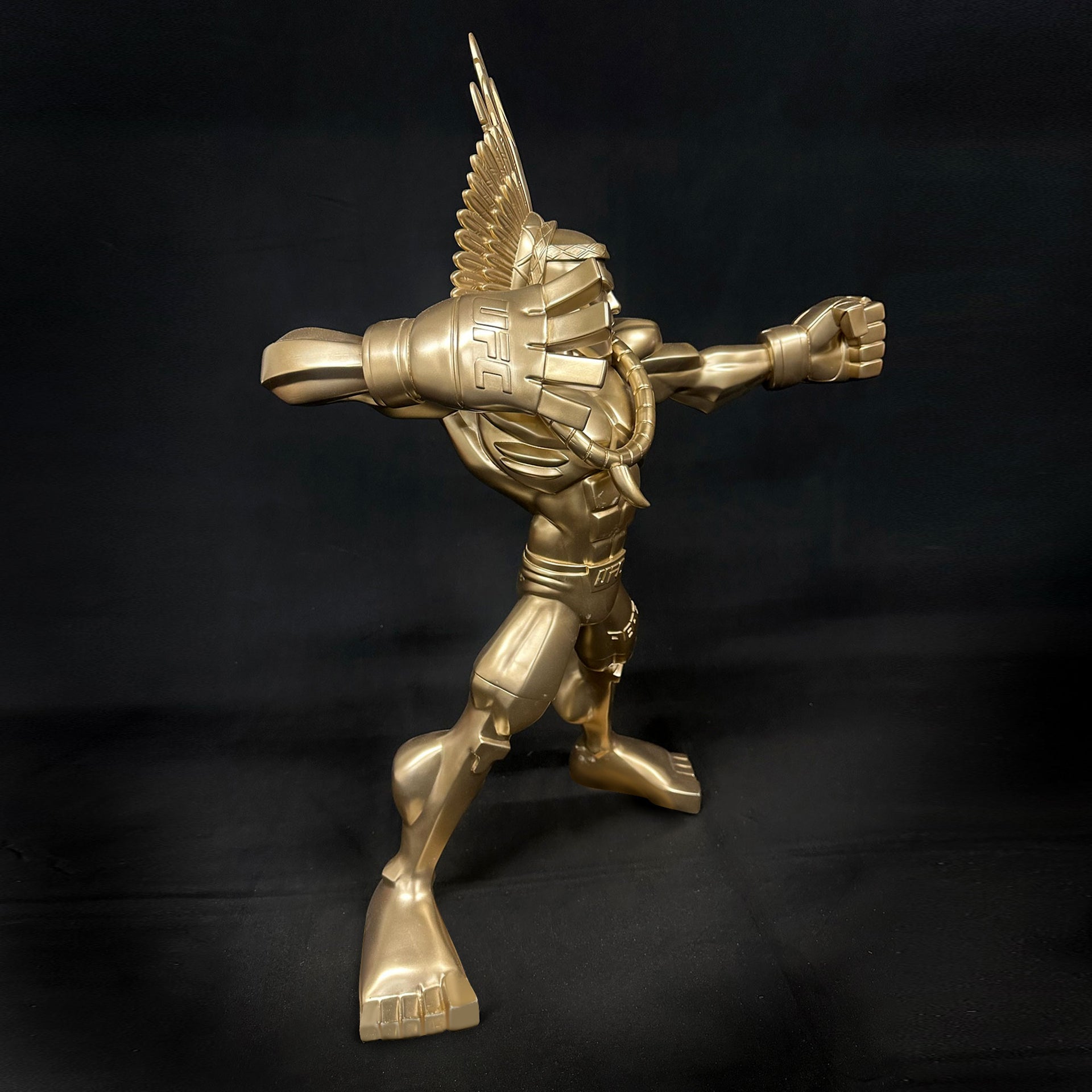 Alex Pereira Gold 1-of-1 Limited Edition UFC Stance Sculpture