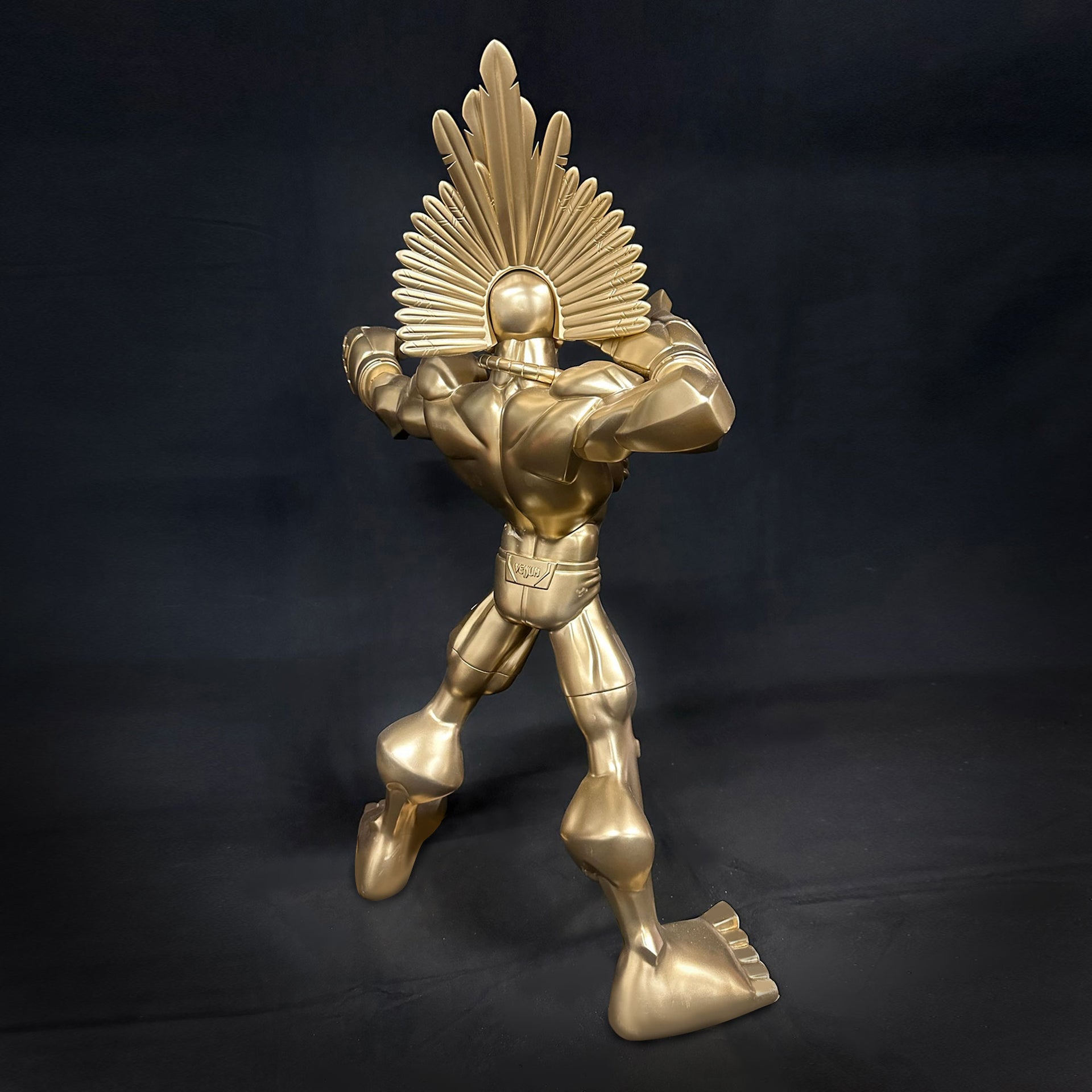 Alex Pereira Gold 1-of-1 Limited Edition UFC Stance Sculpture